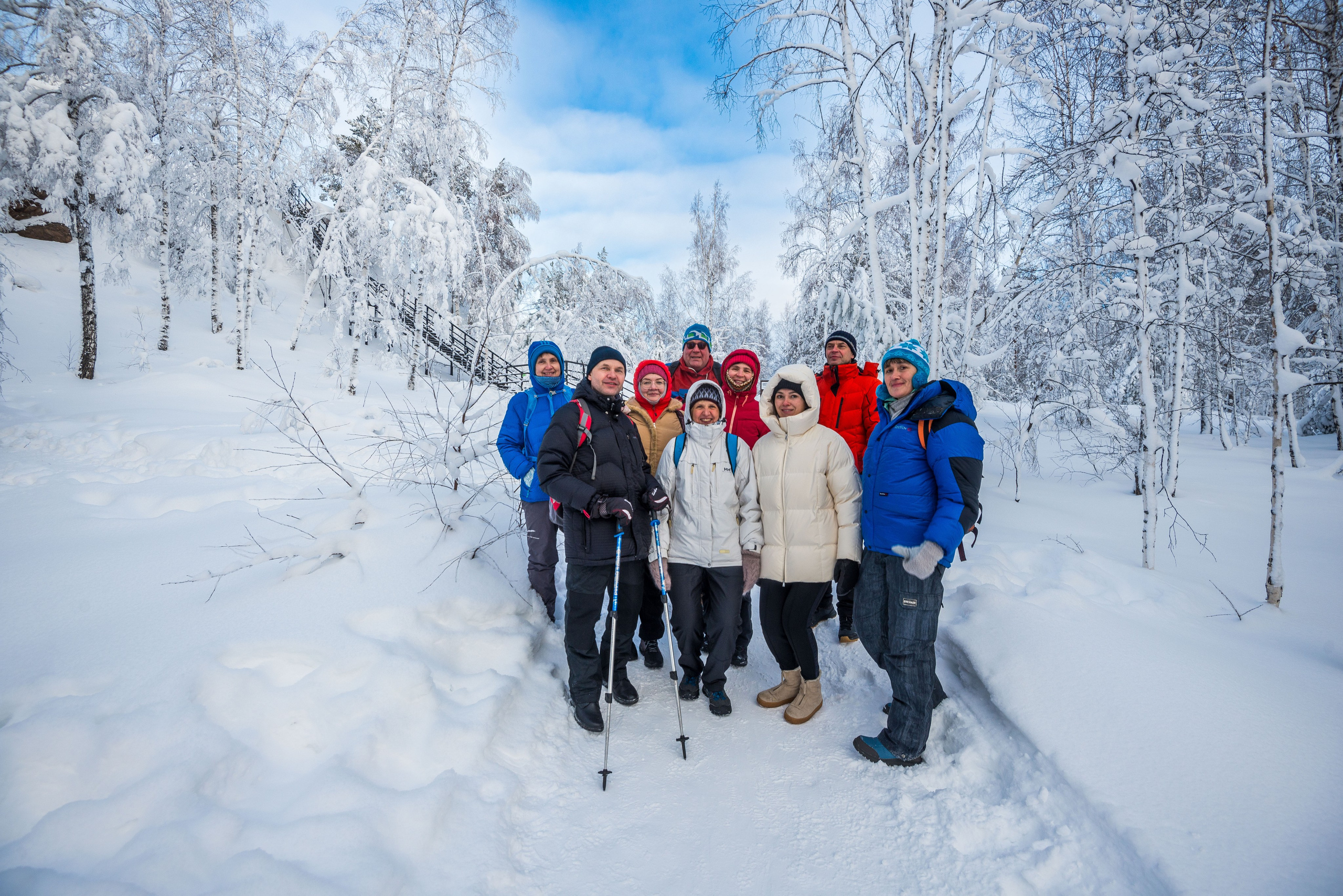 Таганай Семибратка, Парк Бажова, ледяной фонтан 06.01.2024. Свадебный фотограф на Урале Виктор Соколов
