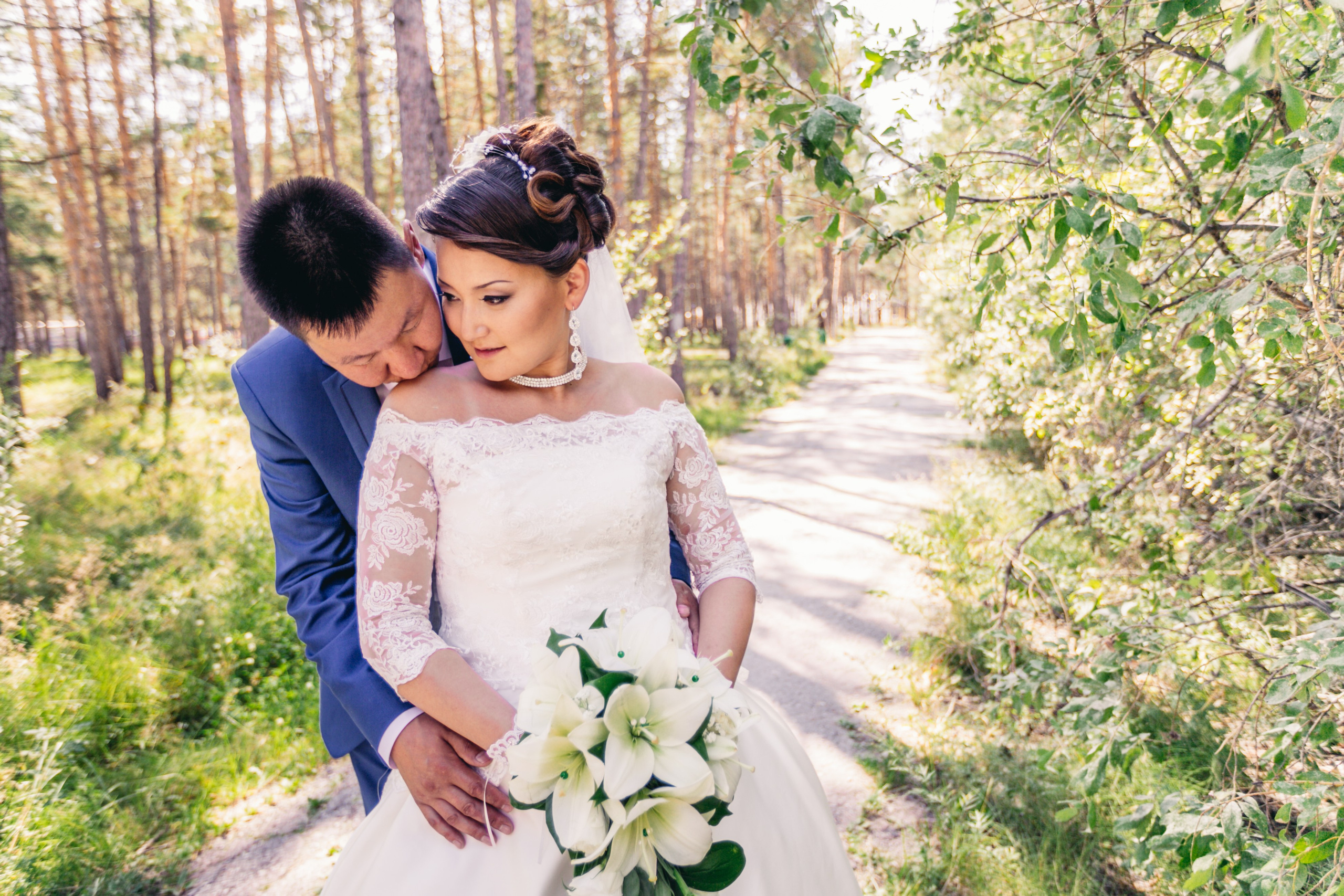 Летнее свадебное фото. Фотограф Надежда Куин, Якутск