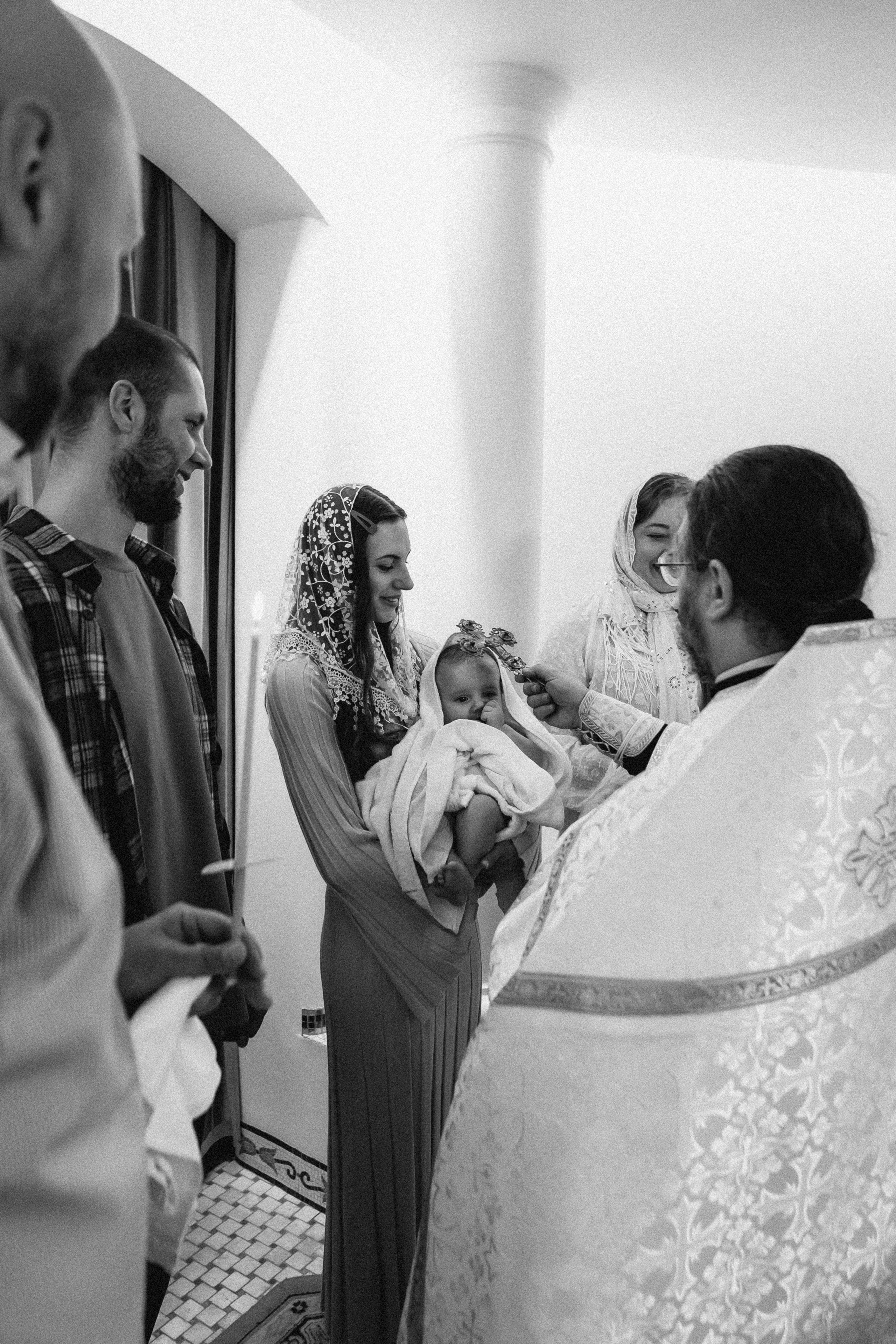 Крещение Леона. Семейный фотограф Минск Усова Ольга