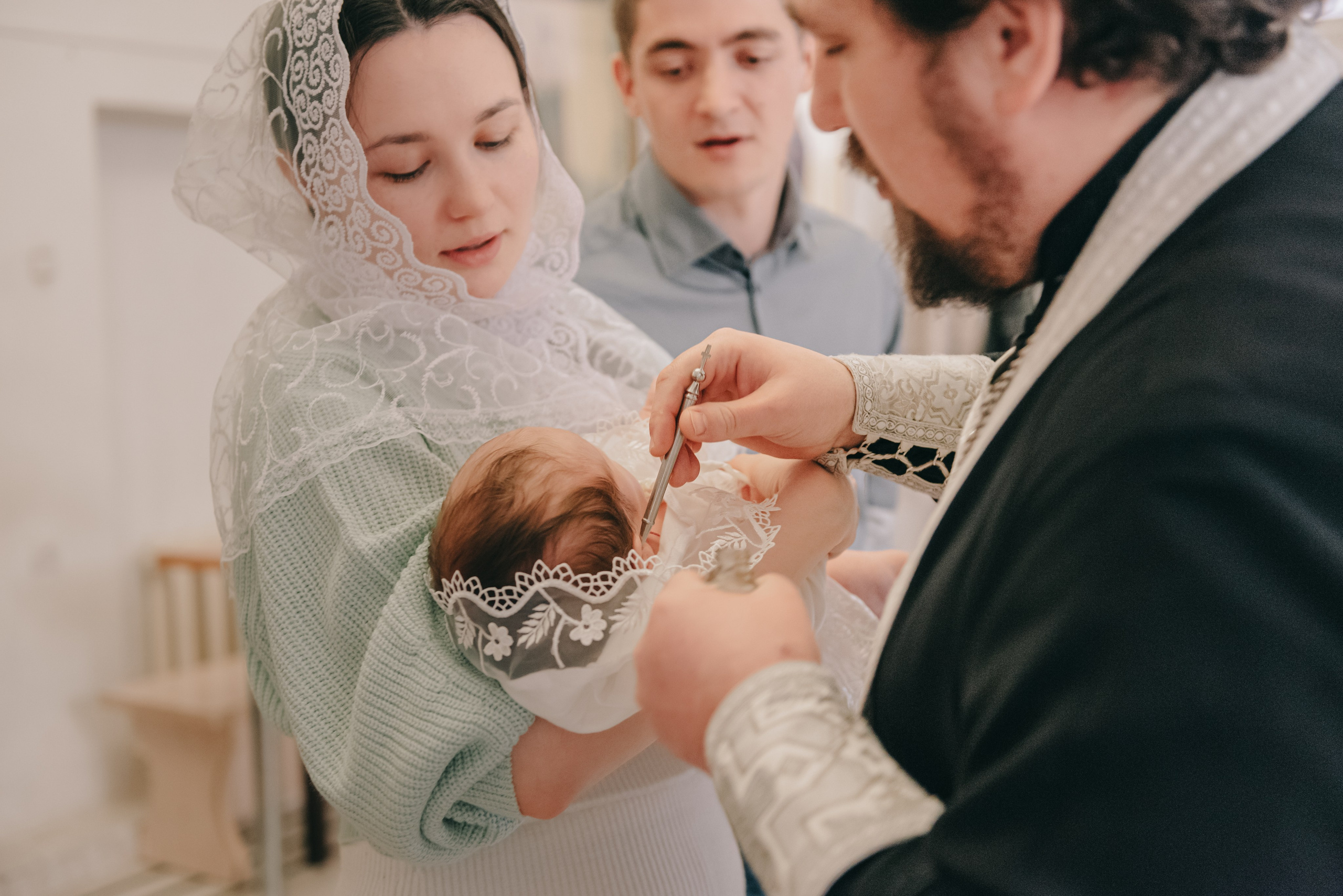 Крещение Варвары. Фотограф в Краснодаре Зеленкина Дарья