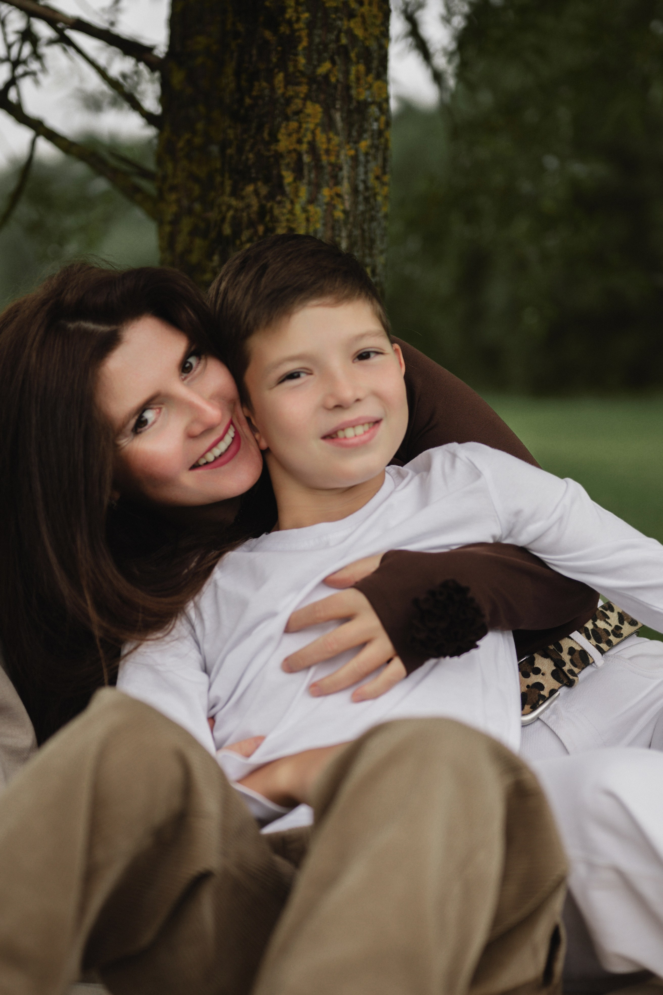 Светлана и Олег с сыновьями