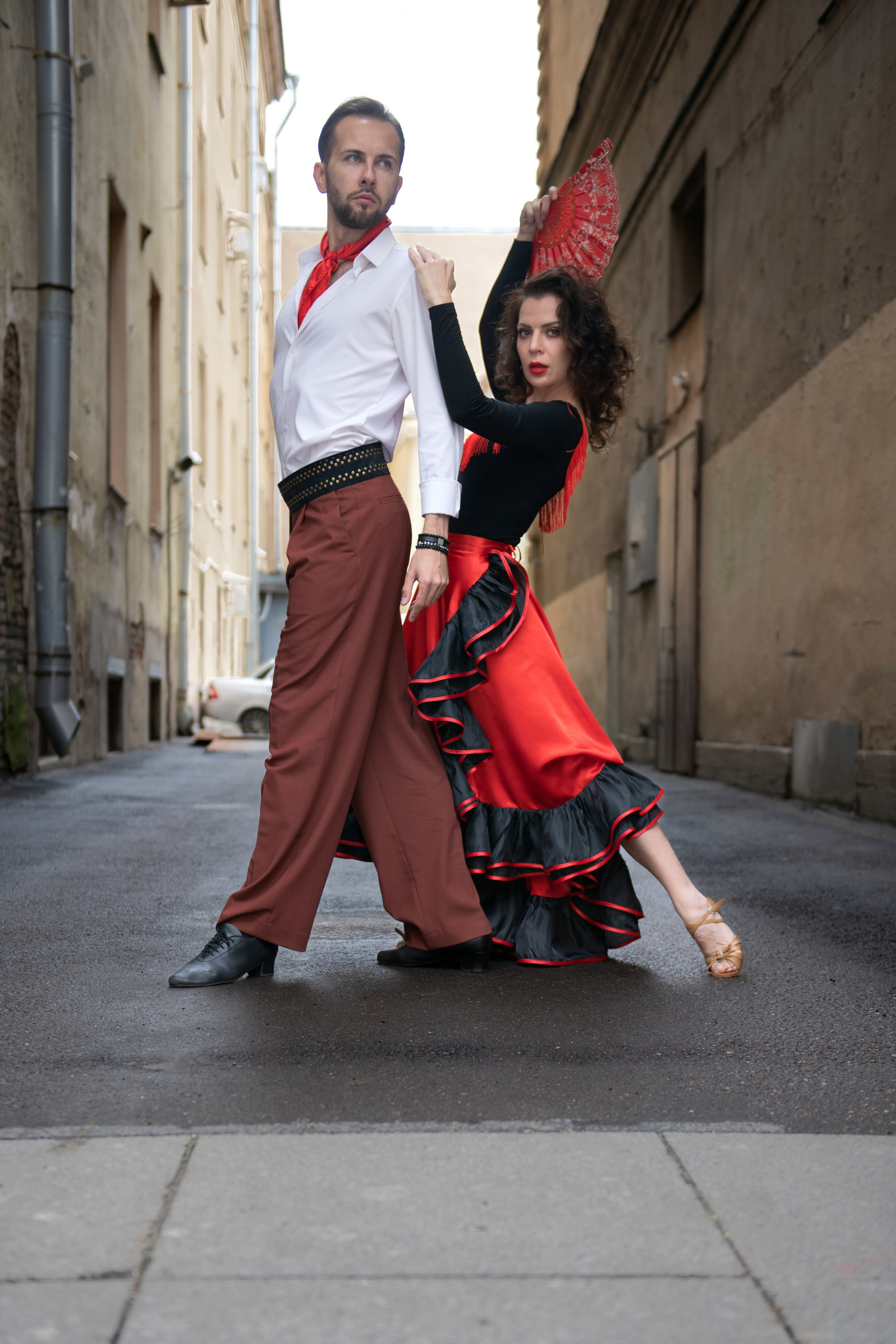 «Испанские страсти в Петербурге» Татьяна Барановская, Николай Фомкин. Организация и проведение фотосъемок в Санкт-Петербурге. Фотограф Смирягин Илья