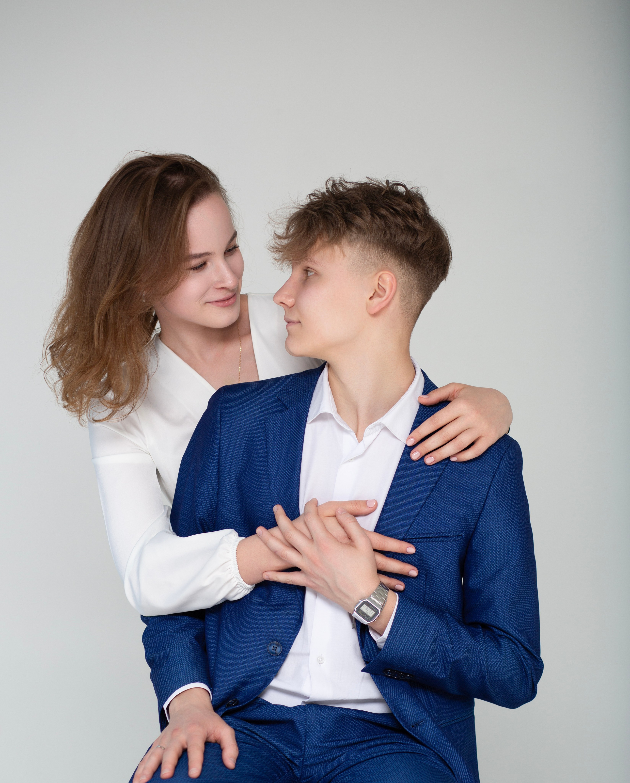 Даниил и Мария.Студийная съемка. Главная