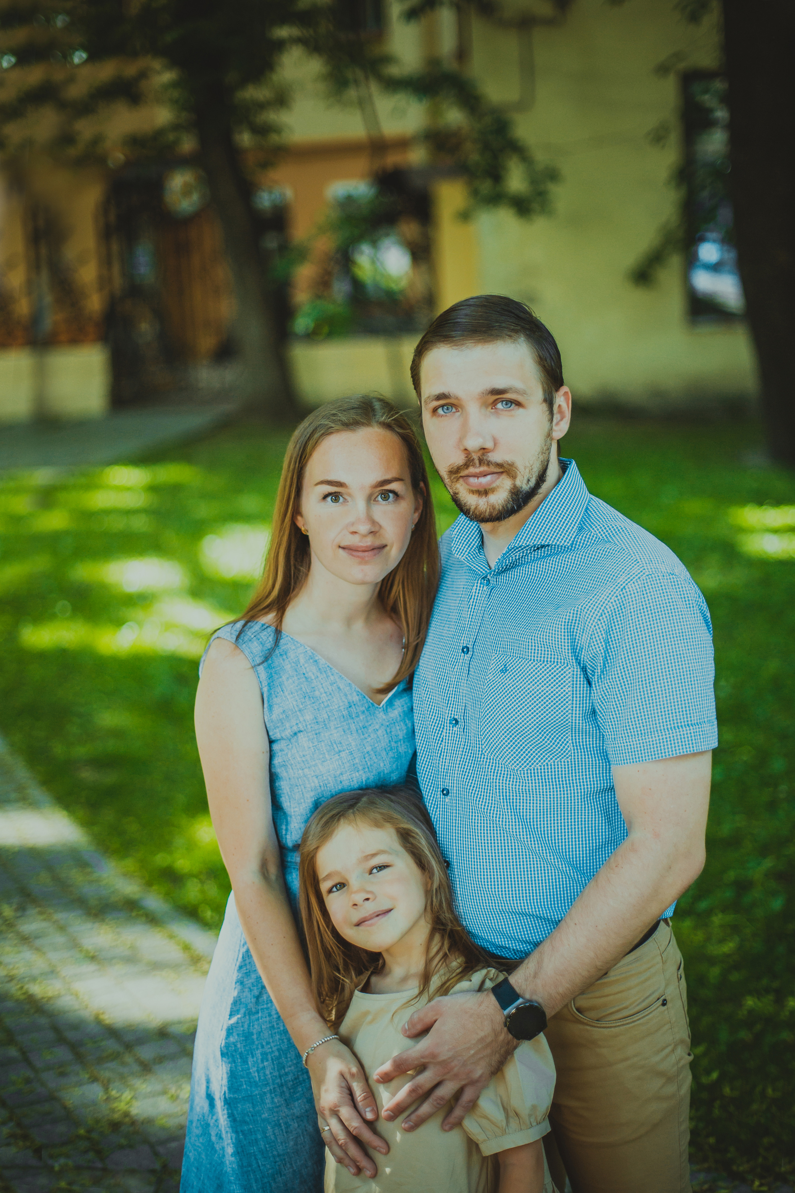 Настя, Андрей, и Катюша). Детский, свадебный и семейный фотограф Юлия Курбатова, Санкт-Петербург