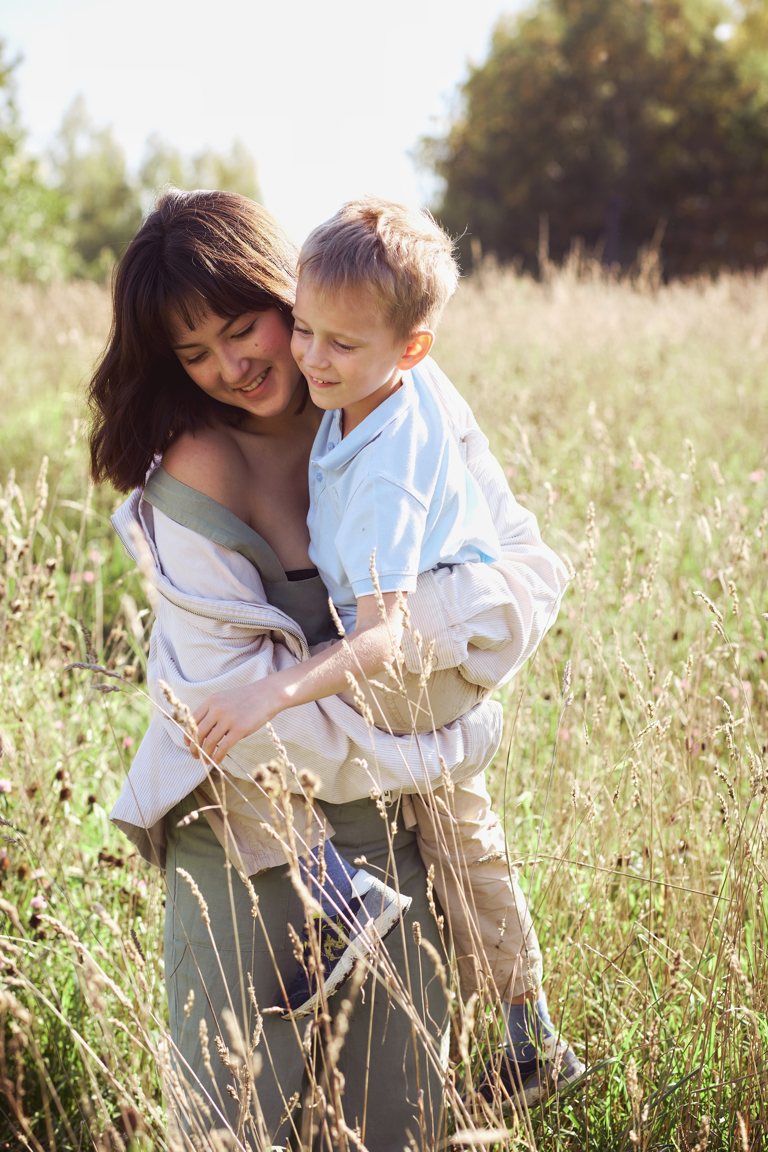 Семейная фотосессия в парке 