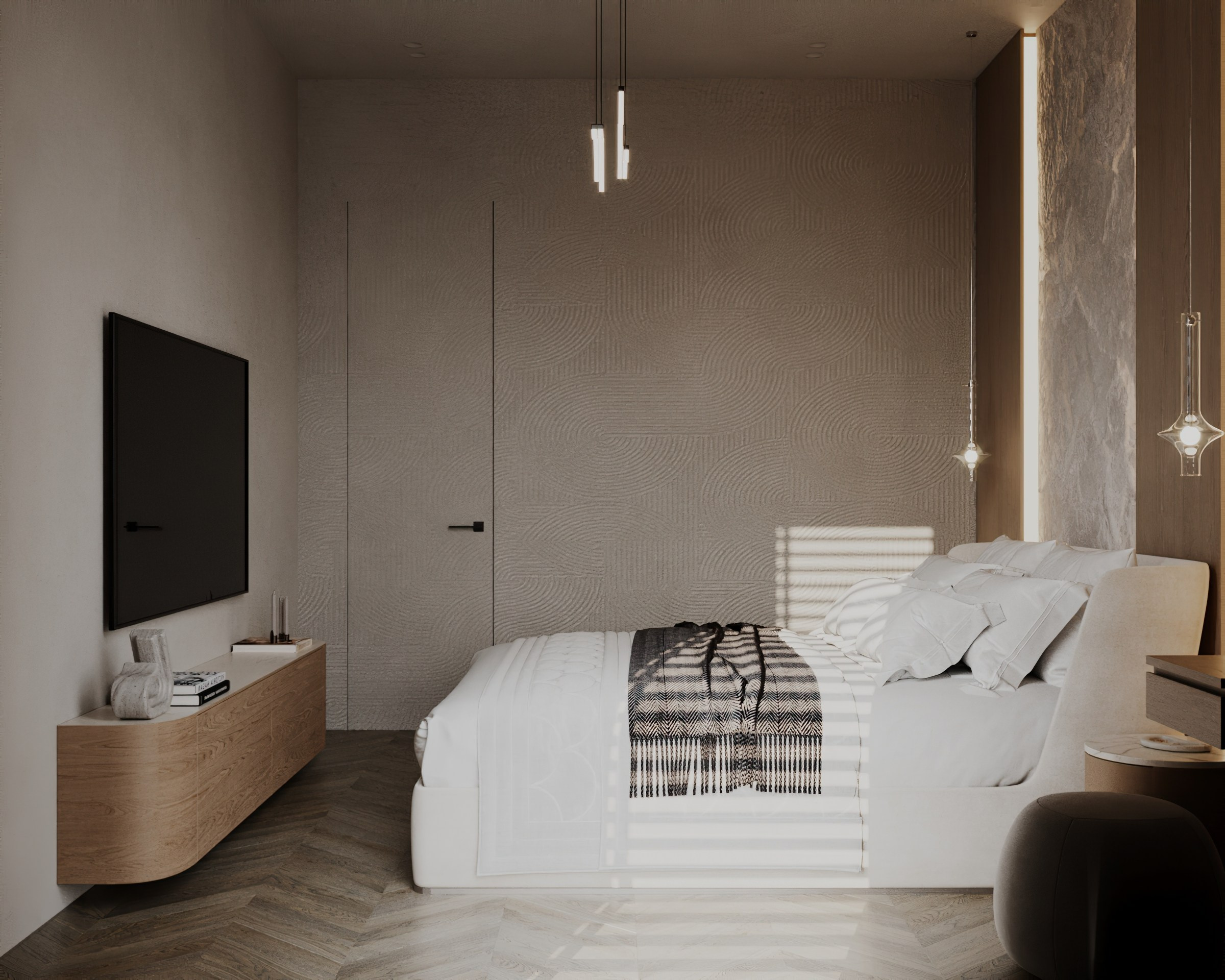 Спальня ЖК Титул. Визуализатор Векшина Елена