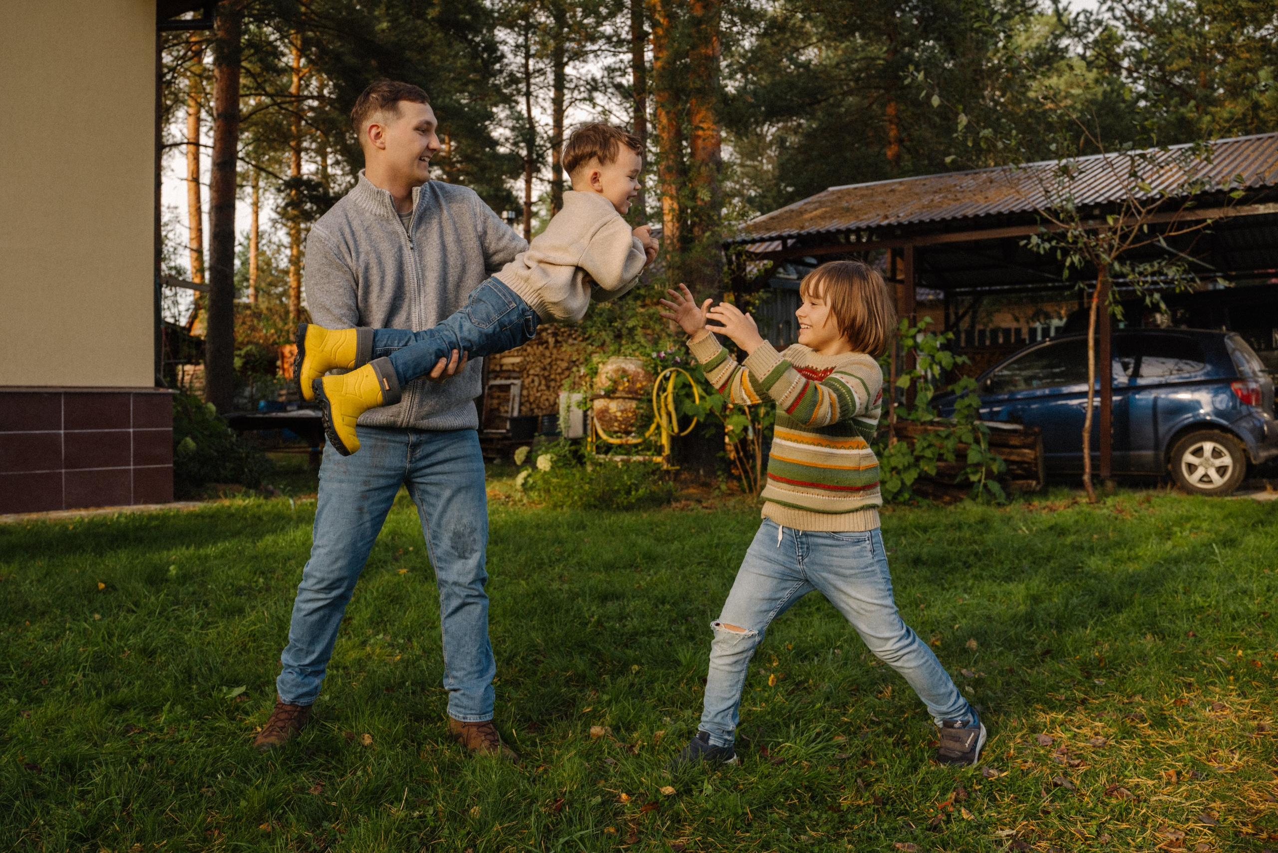 На даче. Ваш свадебный и семейный фотограф