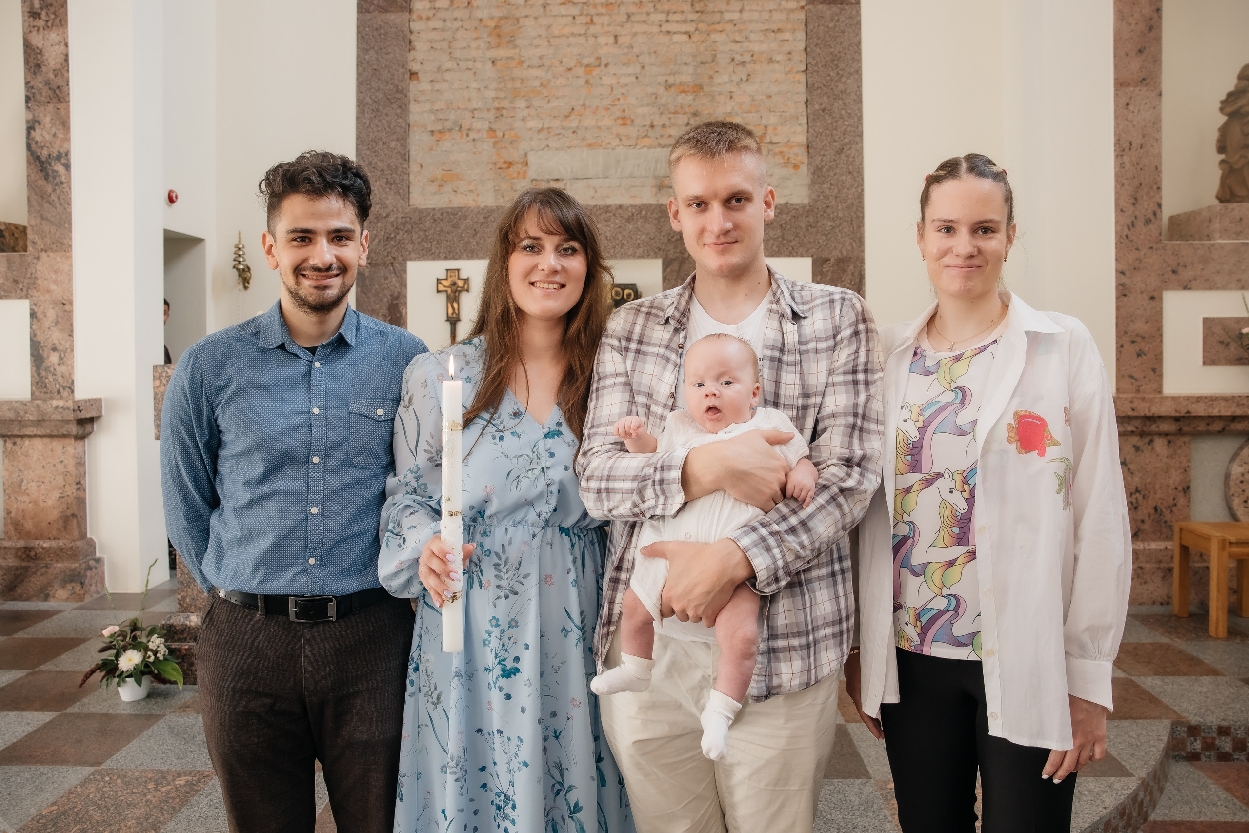 Крещение Святослава. Костёл святого Франциска. Фотограф ВИКА МЕДУЗА