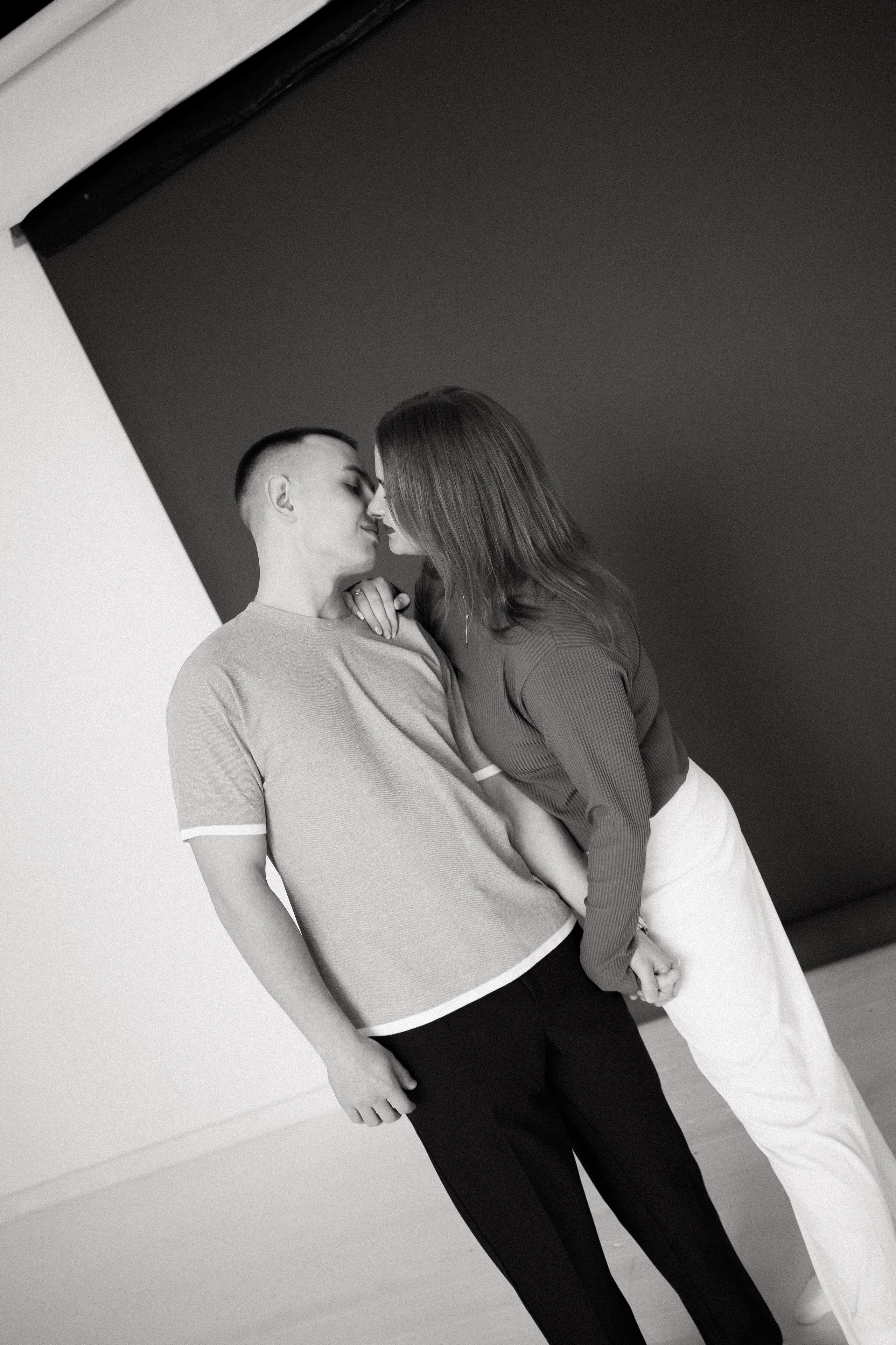 Парная фотосессия в студии в Архангельске. Портретный и свадебный фотограф в Архангельске Елизавета Стрекаловская