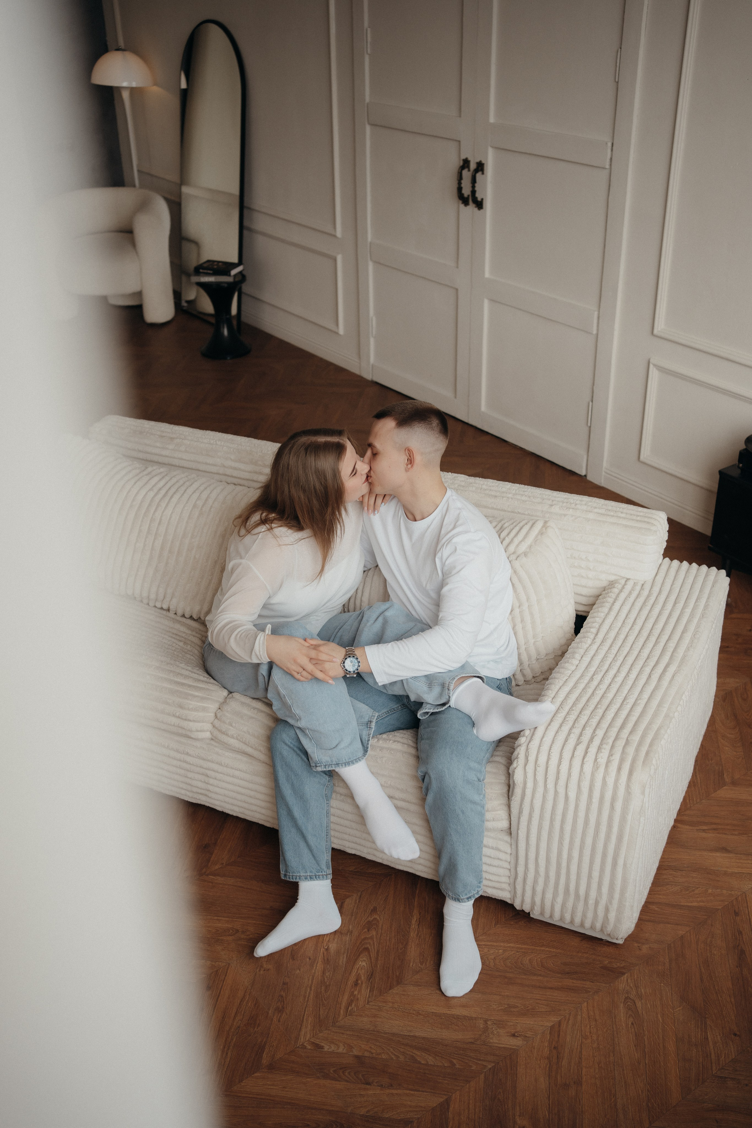 Парная фотосессия в студии в Архангельске. Портретный и свадебный фотограф в Архангельске Елизавета Стрекаловская