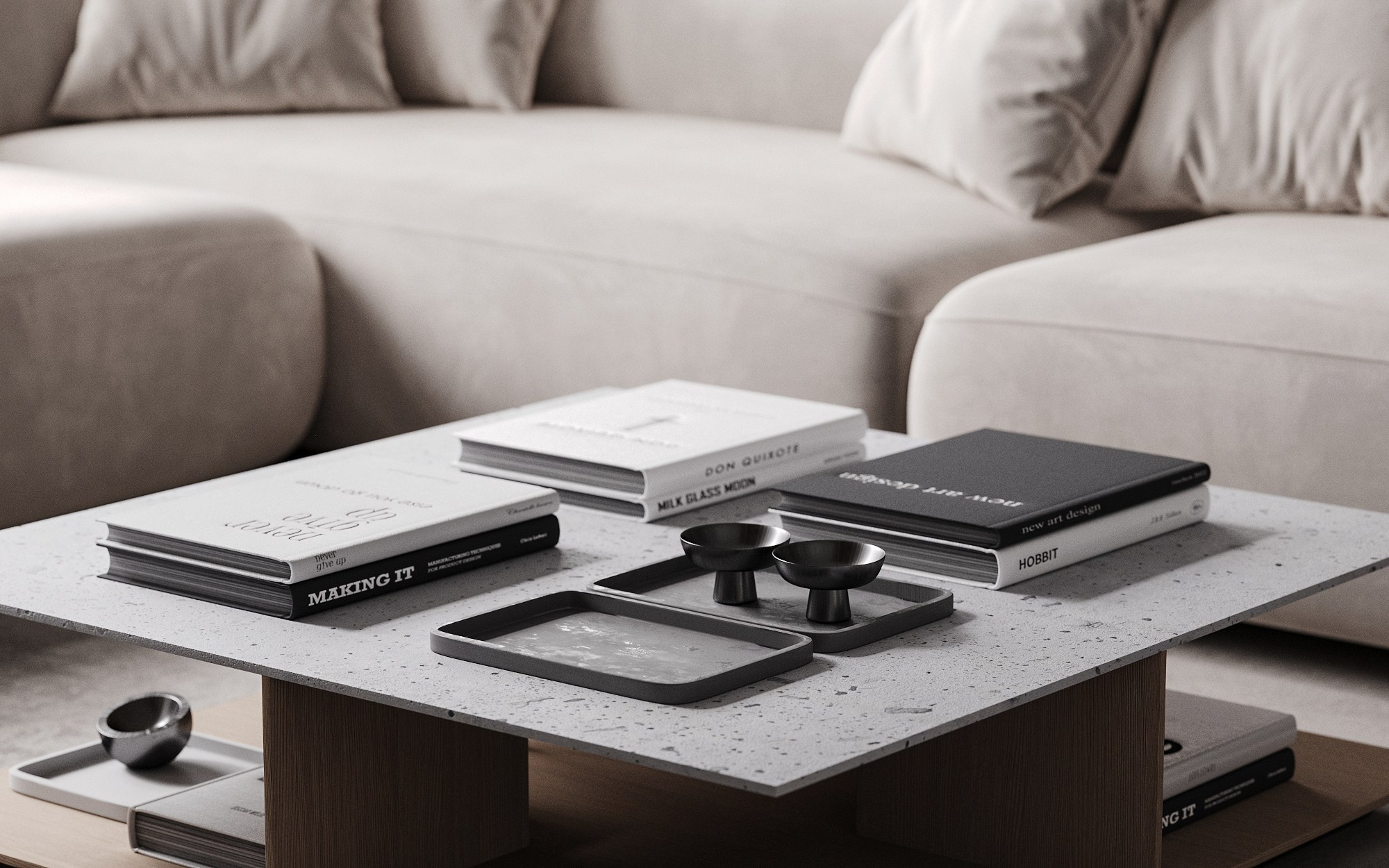 SRP | living room. 3D визуализатор интерьеров