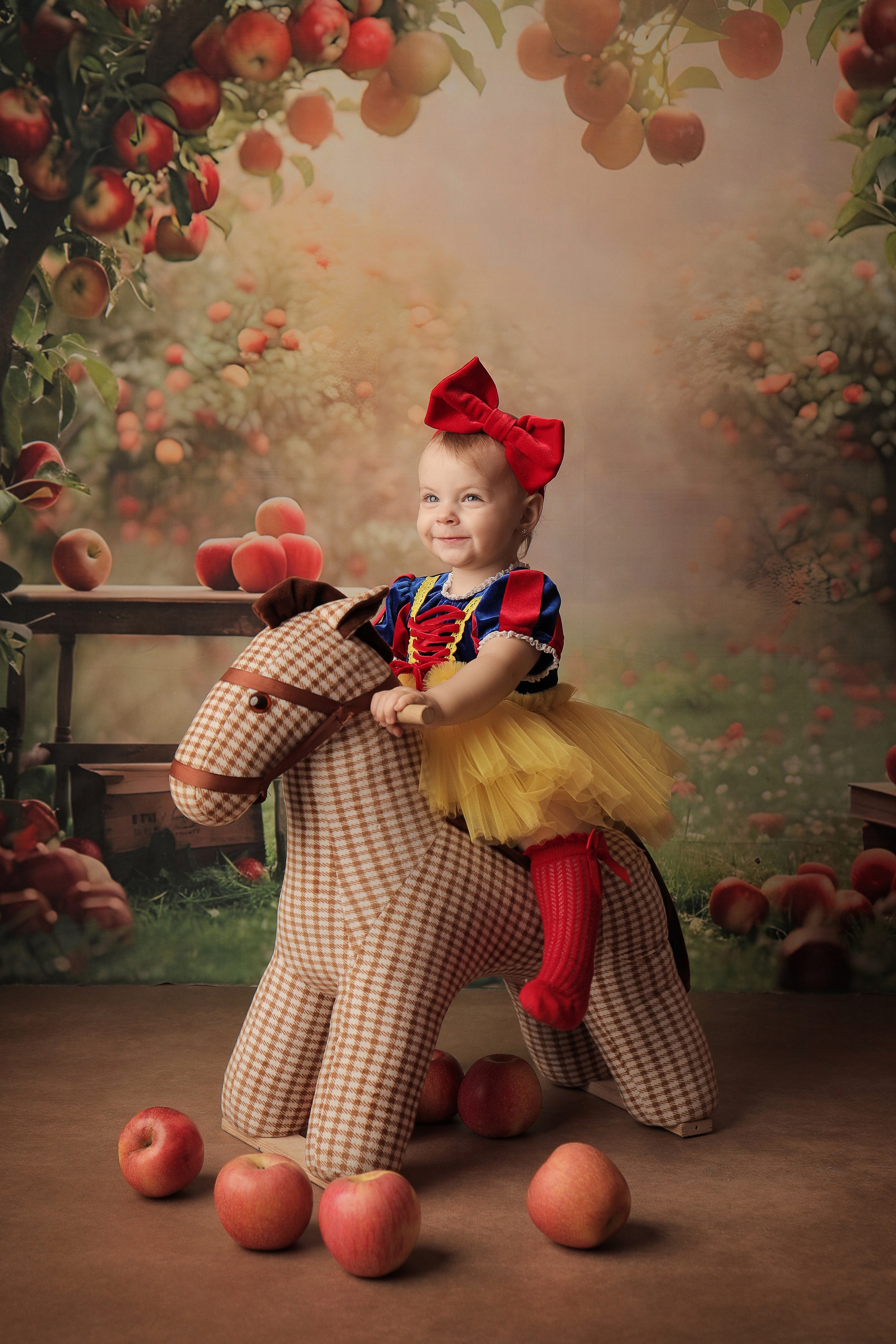 Анечка, 1 годик. Фотограф новорожденных в Новокузнецке Анна Горошникова