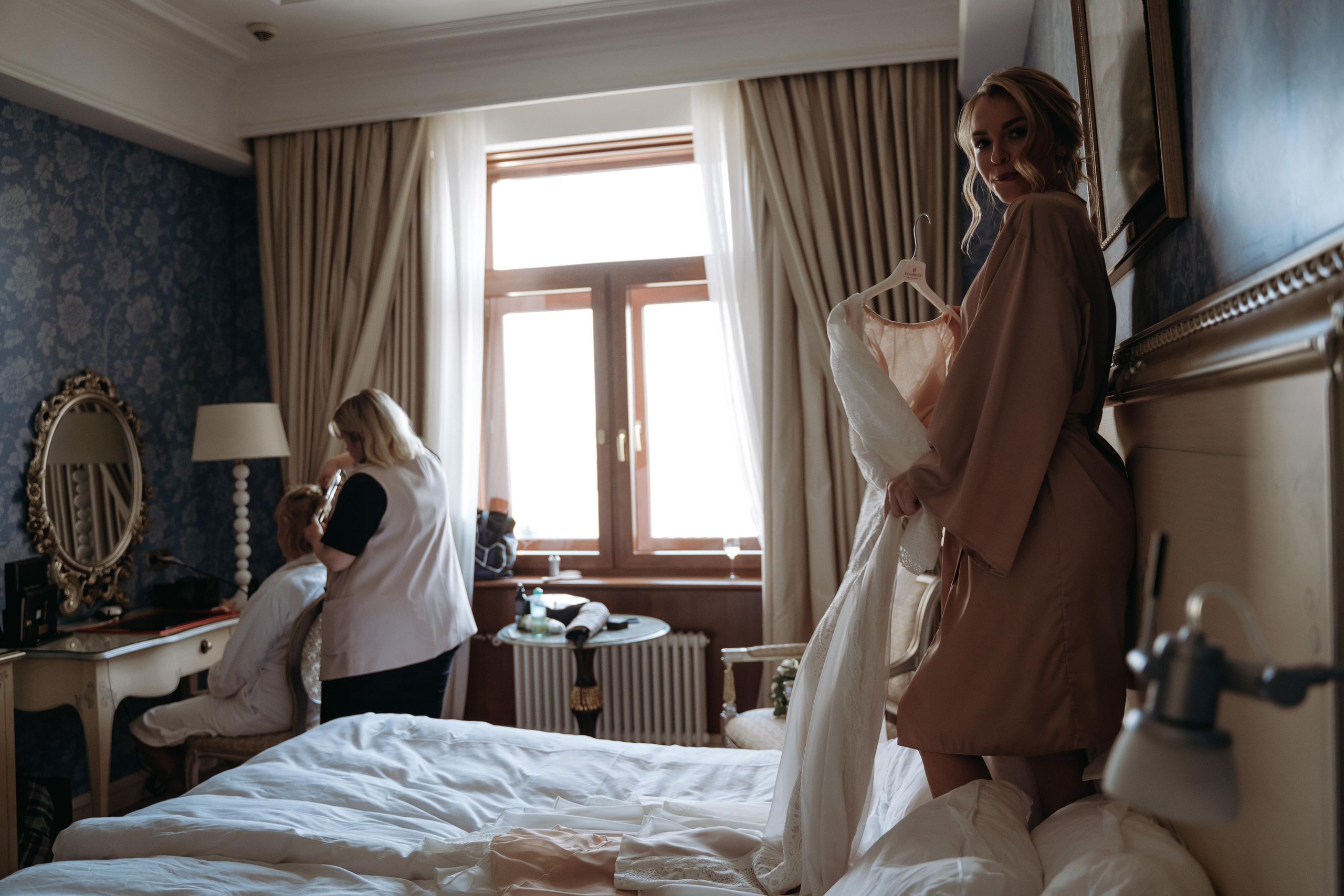 Свадьба для Анастасии и Николая в гостинице Украина