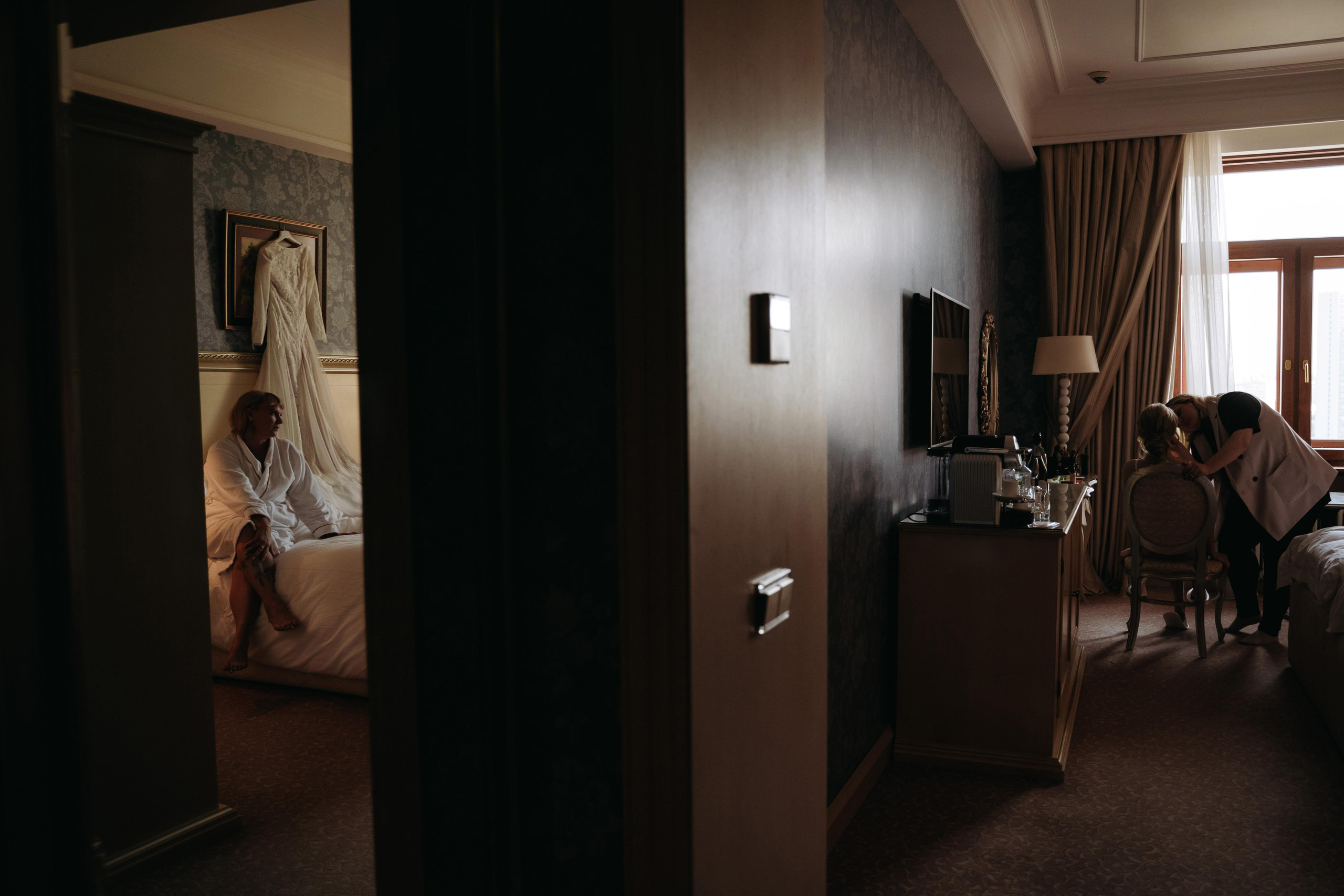 Свадьба для Анастасии и Николая в гостинице Украина