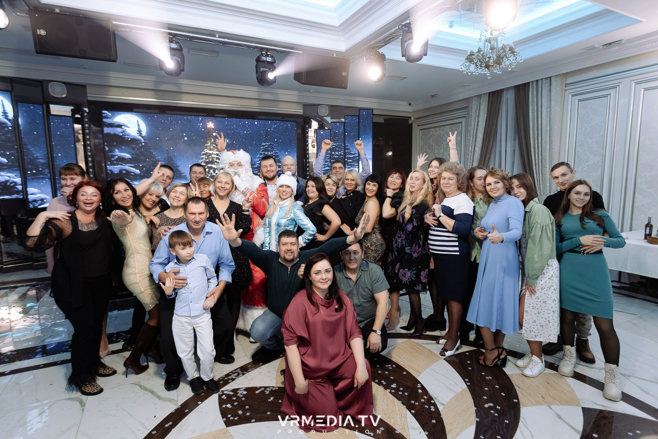 Новогодний вечер в ресторане «Лазурный Берег»