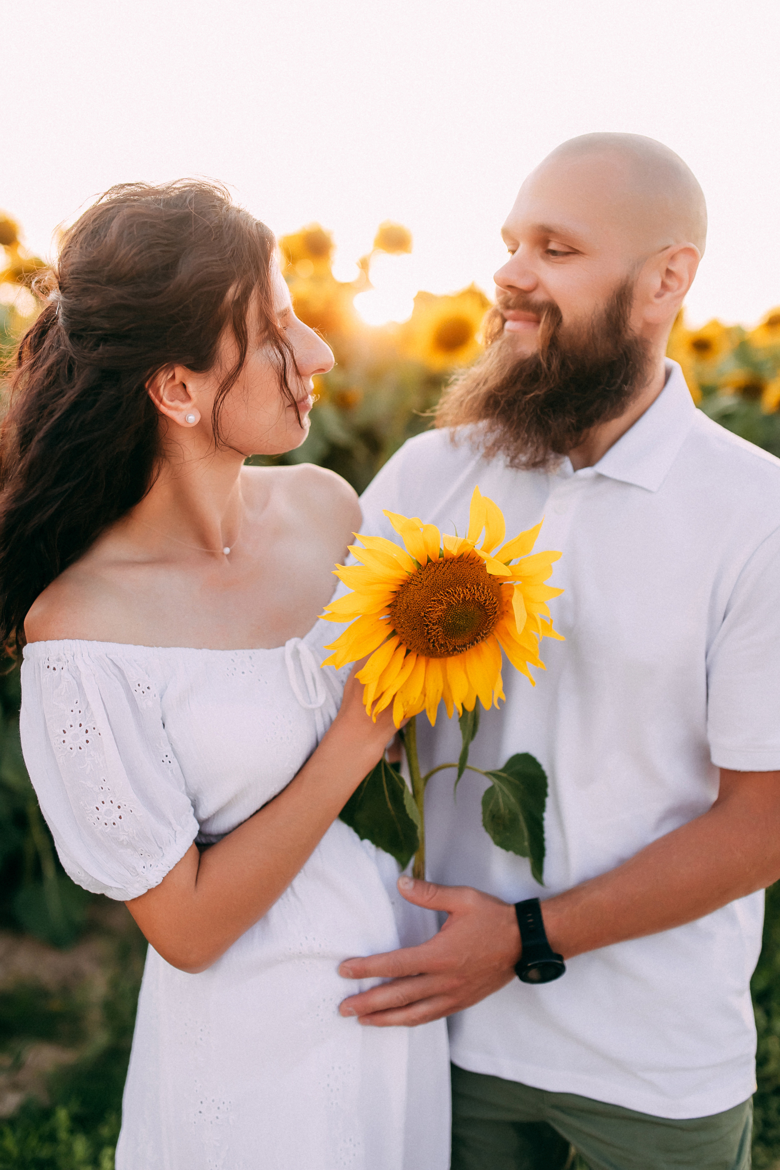 Однажды в подсолнухах. Свадебный и семейный фотограф Анастасия Меркуль