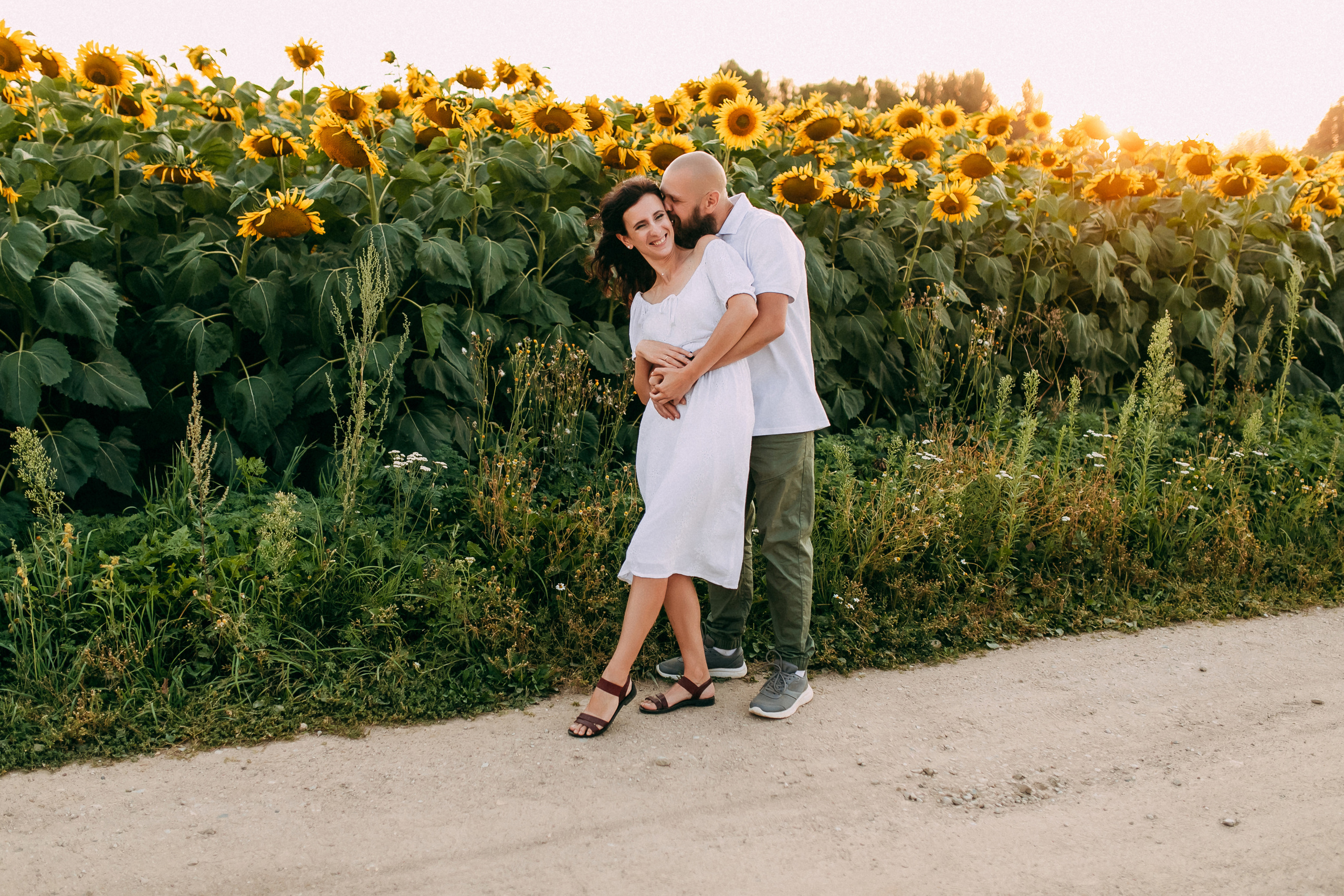 Однажды в подсолнухах. Свадебный и семейный фотограф Анастасия Меркуль