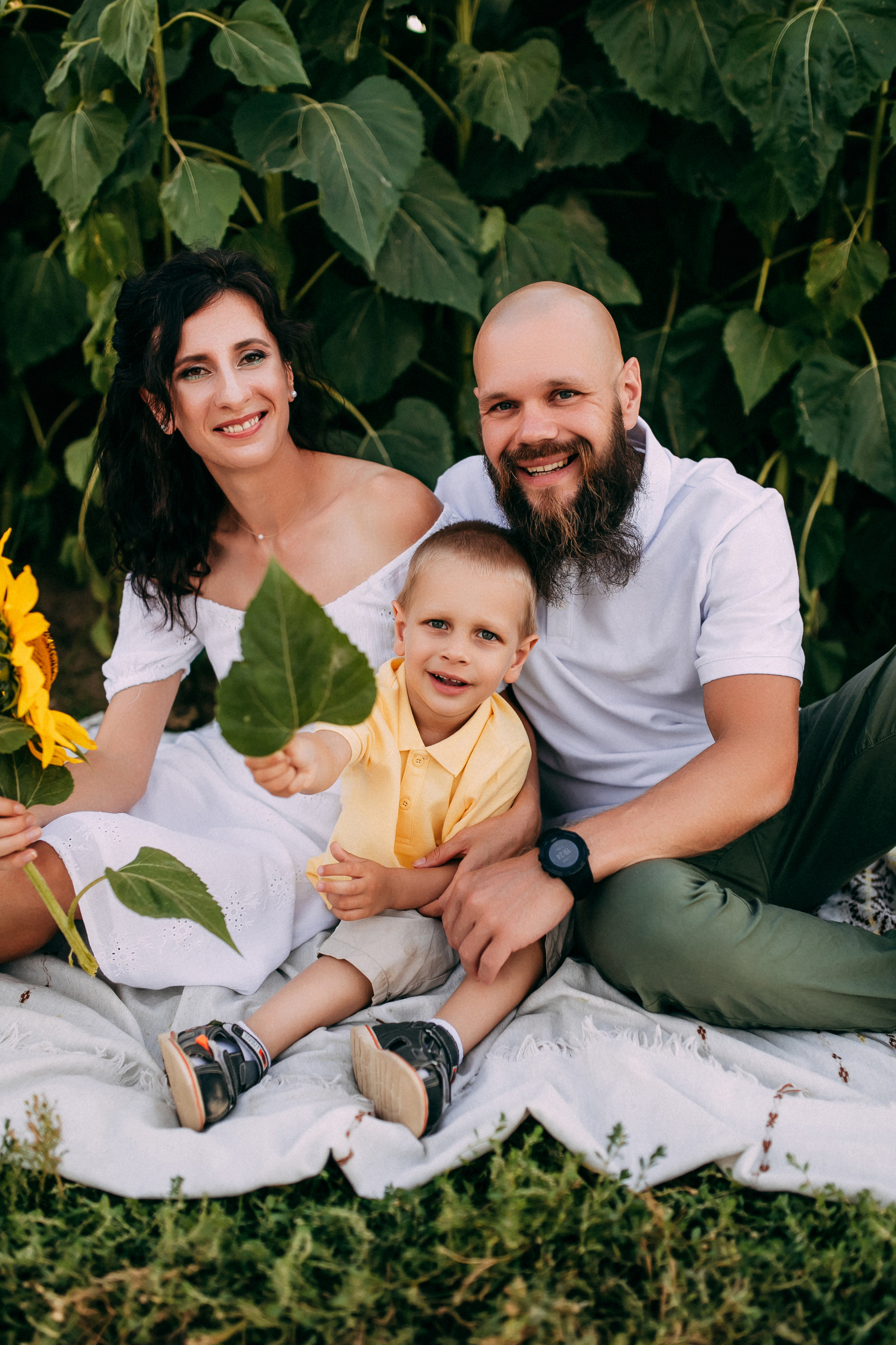 Однажды в подсолнухах. Свадебный и семейный фотограф Анастасия Меркуль