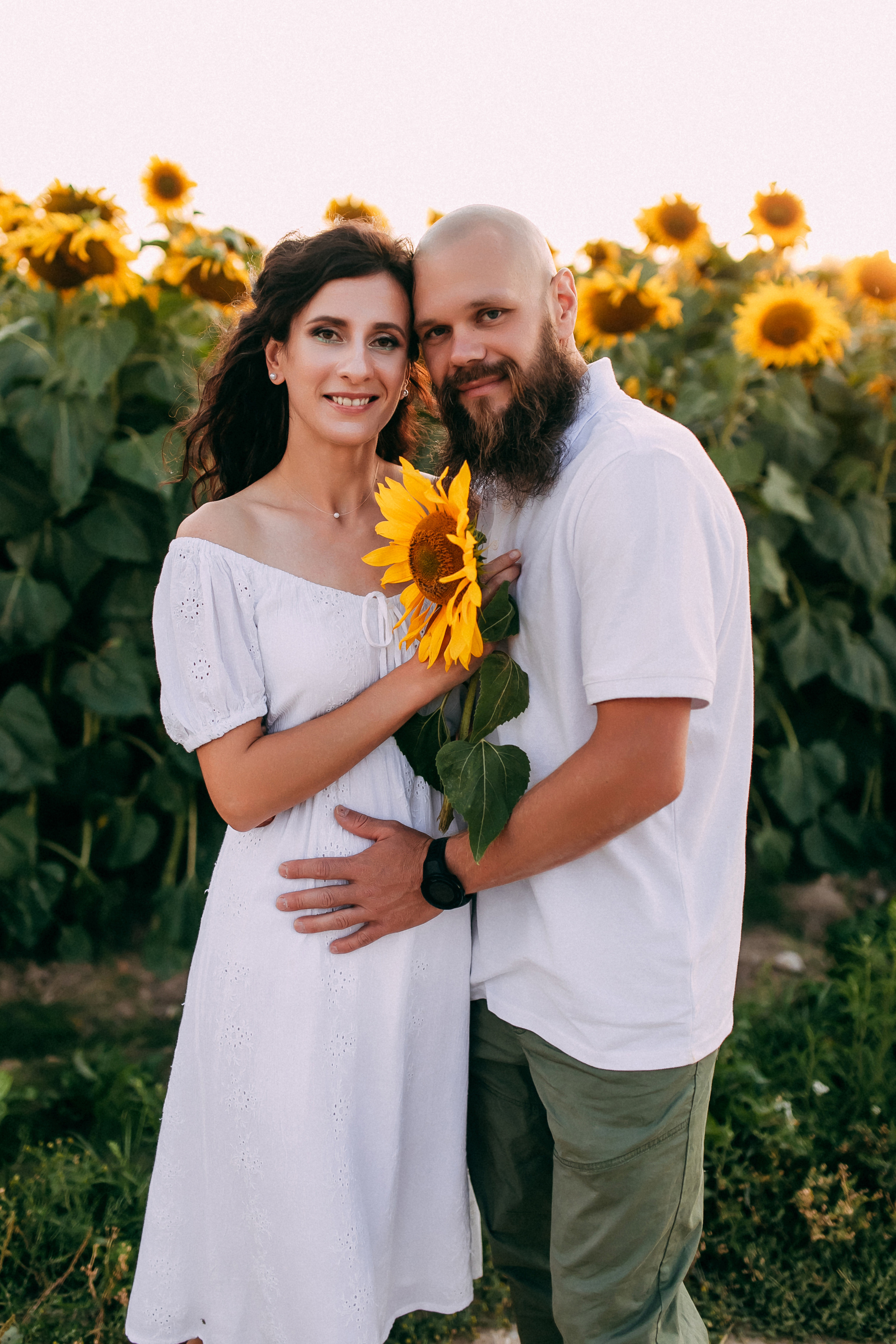 Однажды в подсолнухах. Свадебный и семейный фотограф Анастасия Меркуль
