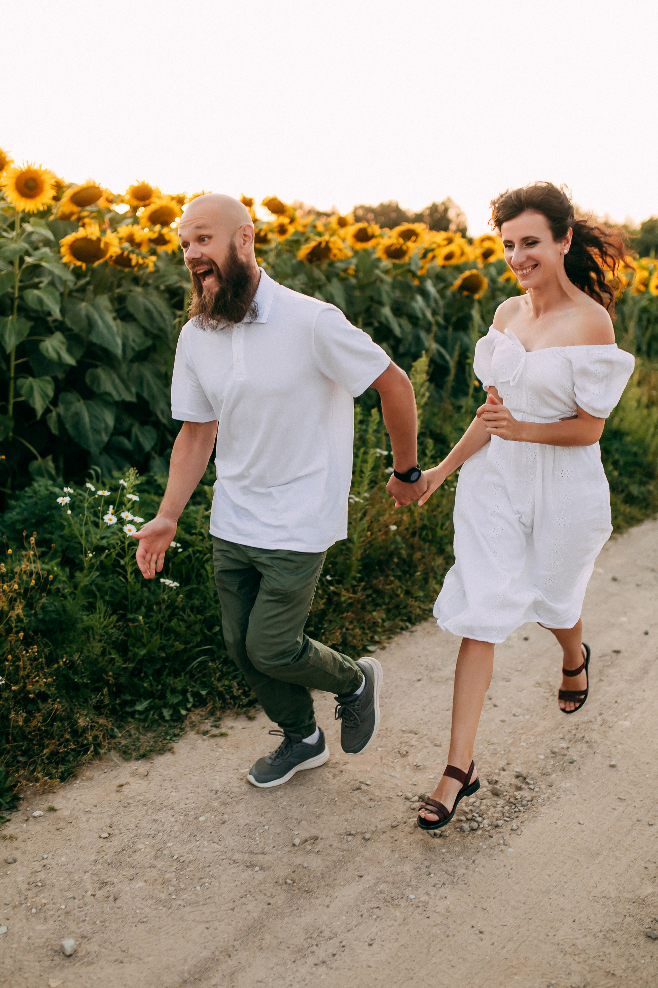 Однажды в подсолнухах. Свадебный и семейный фотограф Анастасия Меркуль