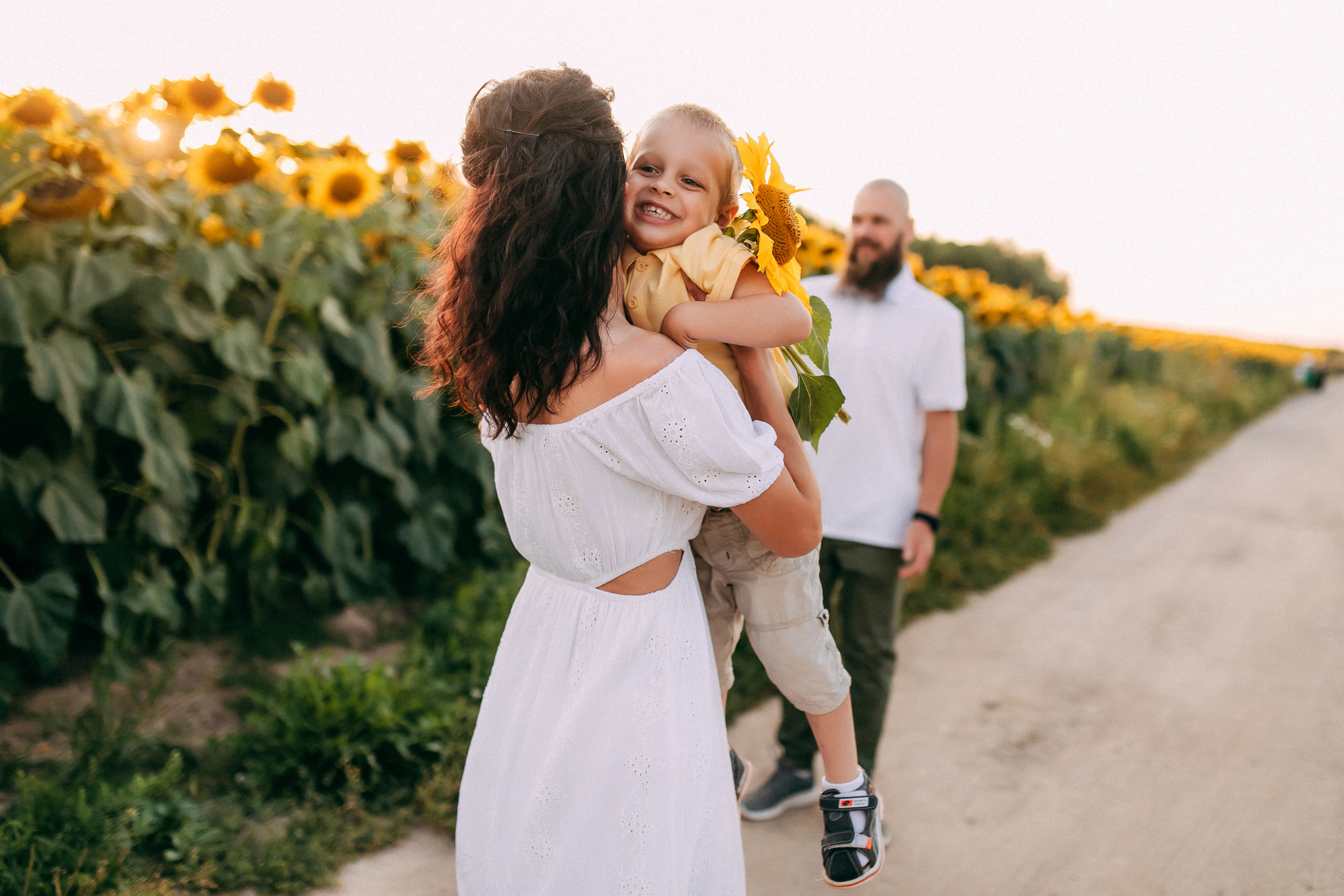 Однажды в подсолнухах. Свадебный и семейный фотограф Анастасия Меркуль