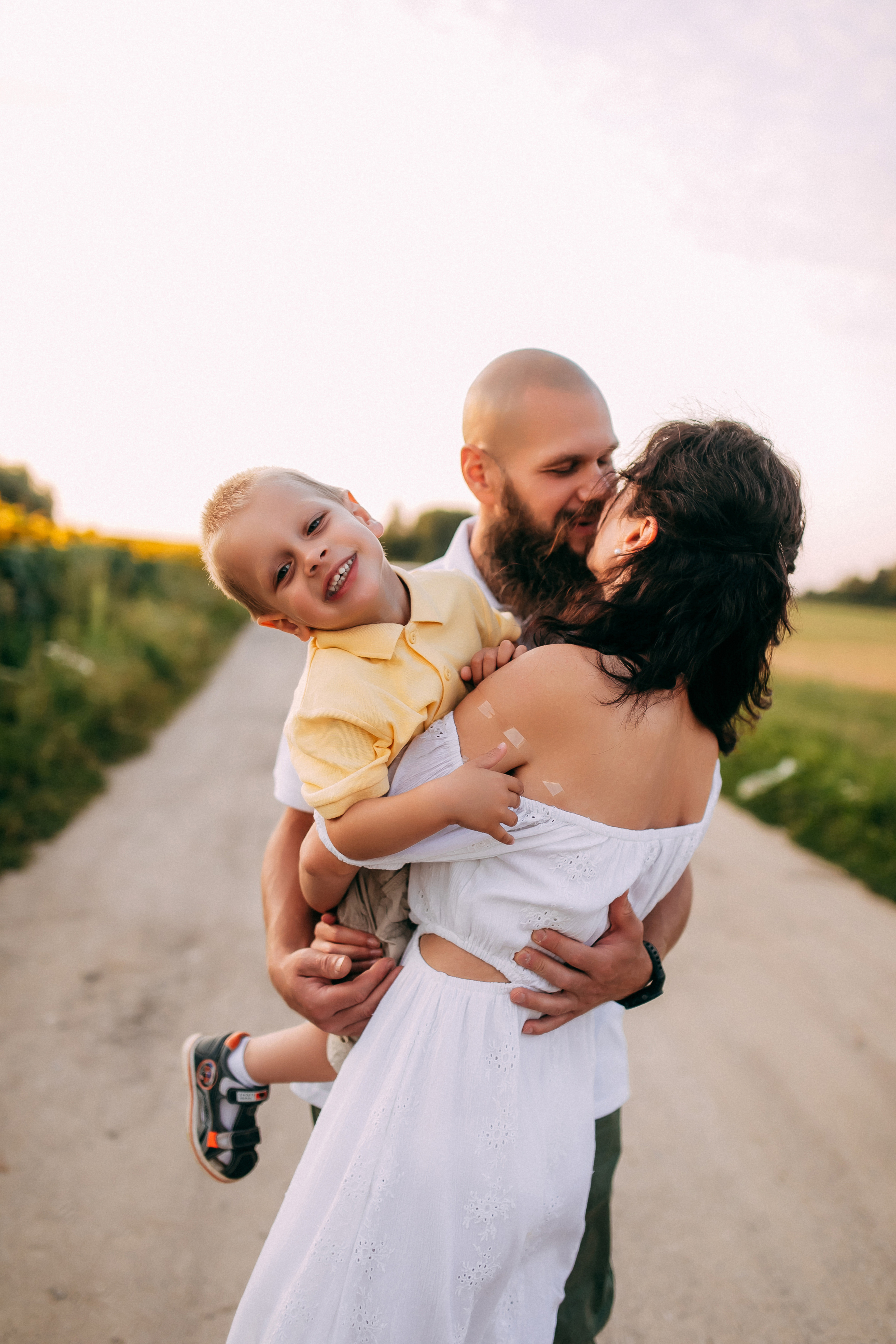 Однажды в подсолнухах. Свадебный и семейный фотограф Анастасия Меркуль