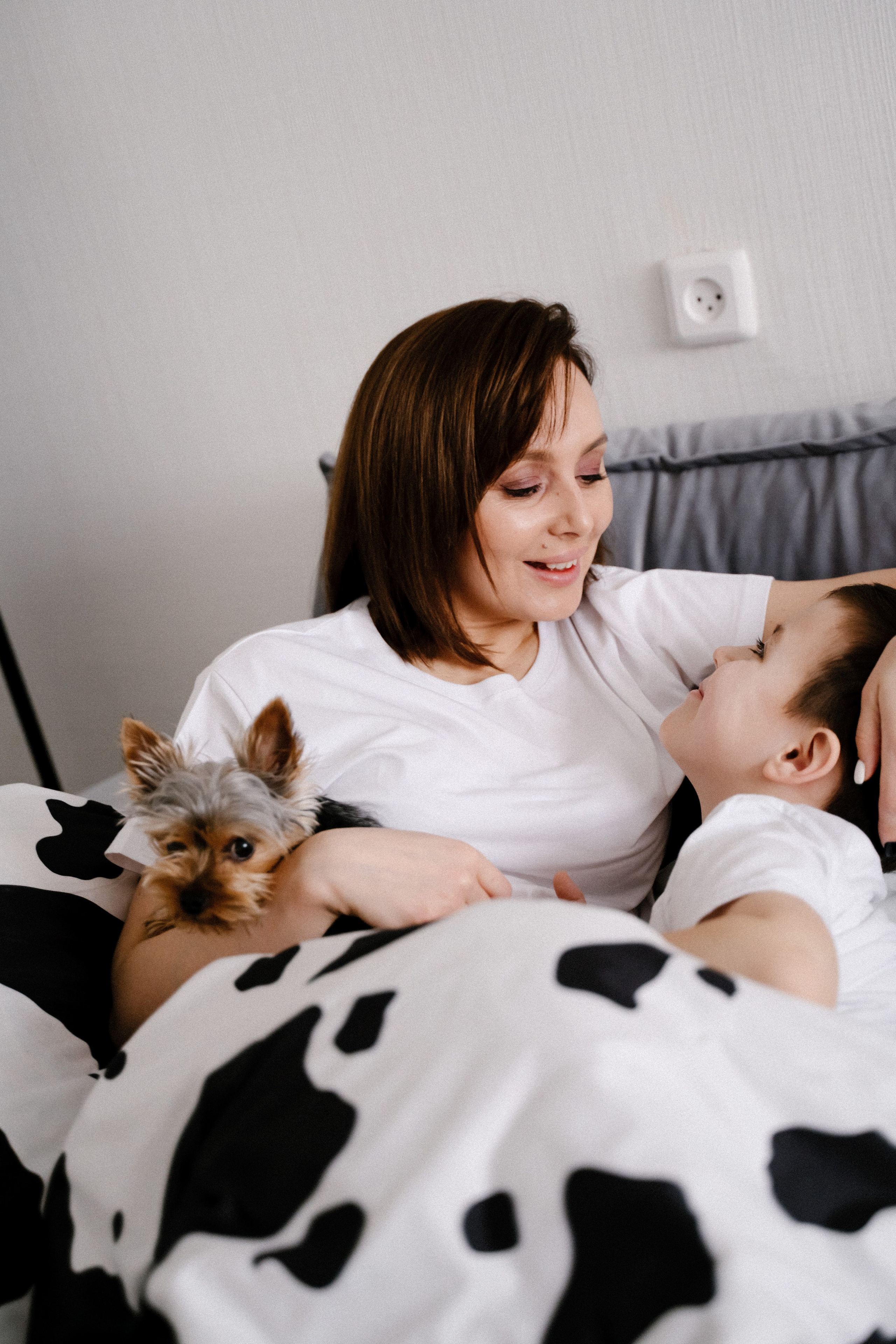 Мама с сыном