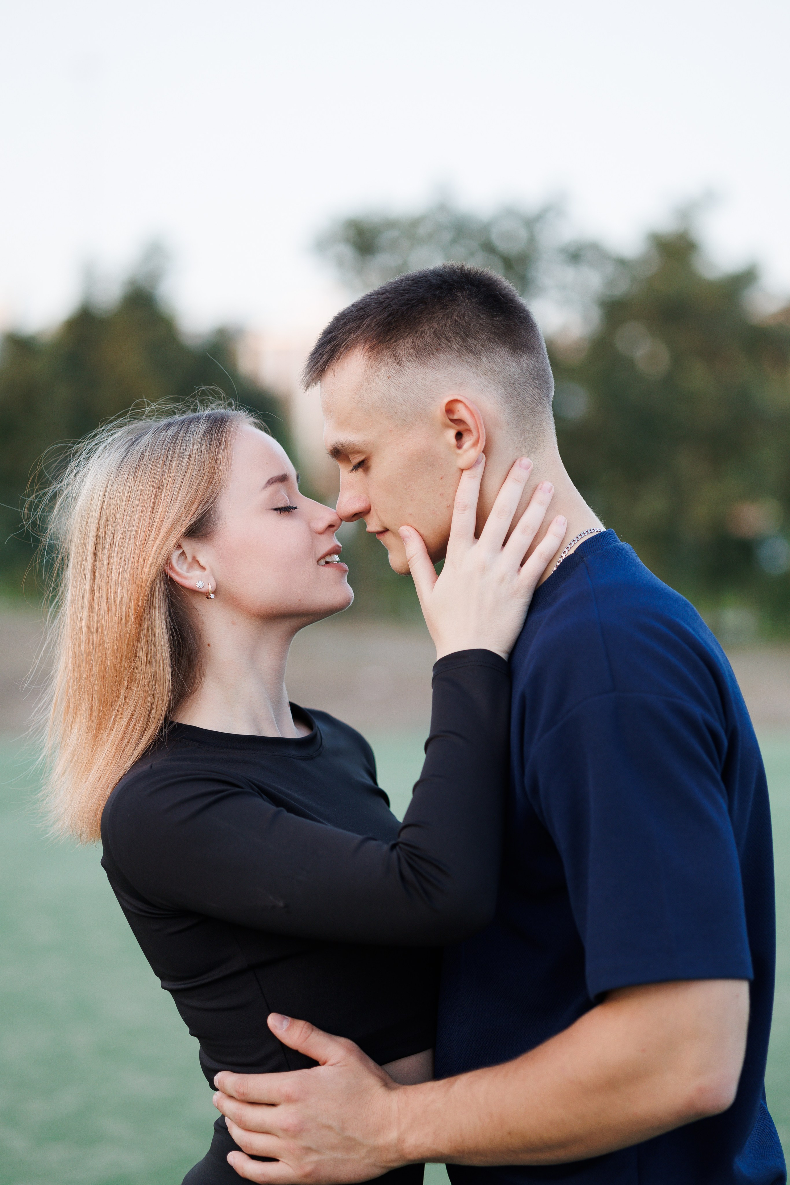 На спорт площадке (Настя+Игорь). Photograph Svetlana Volkova