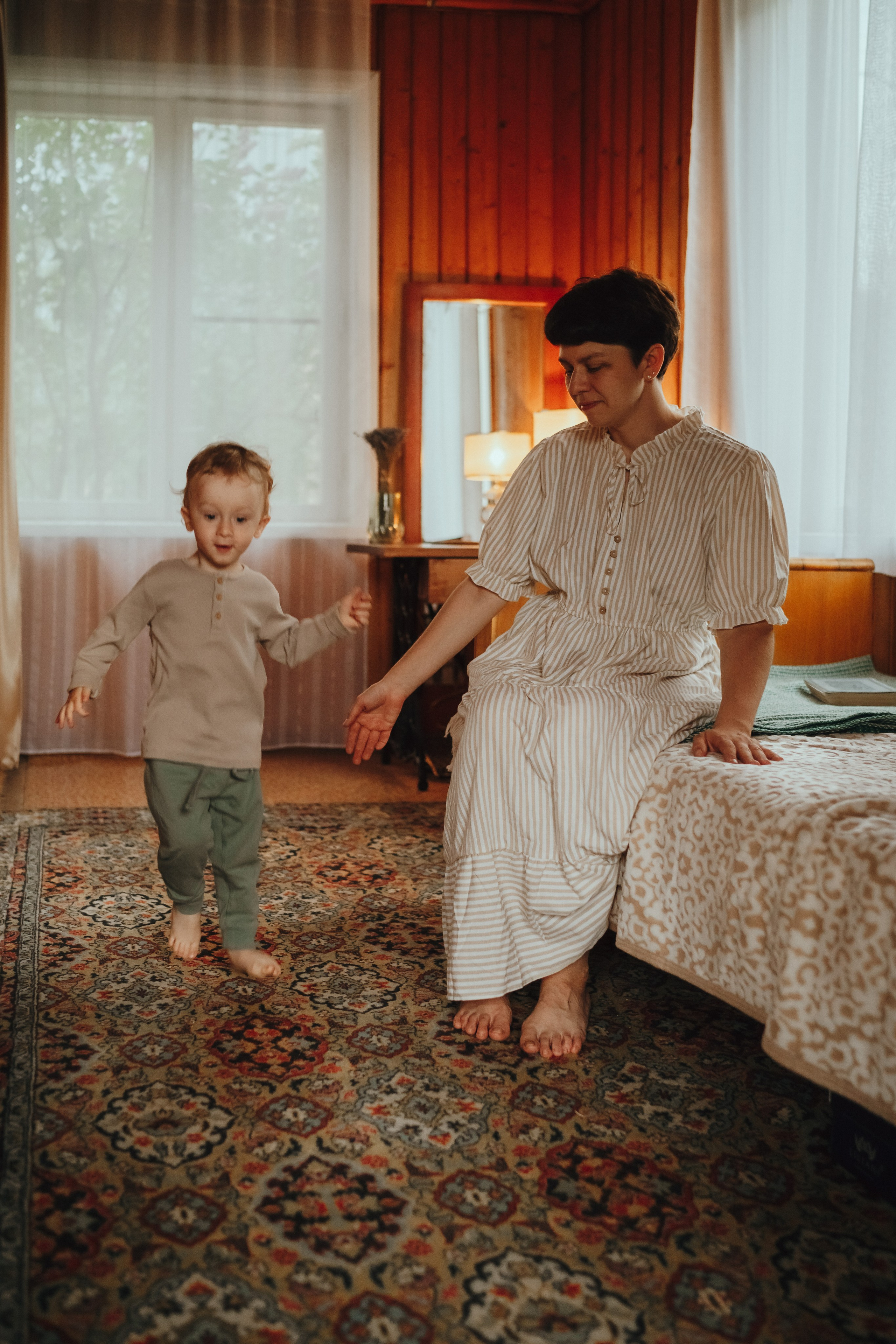 Домашняя фотосессия на даче у Надежды