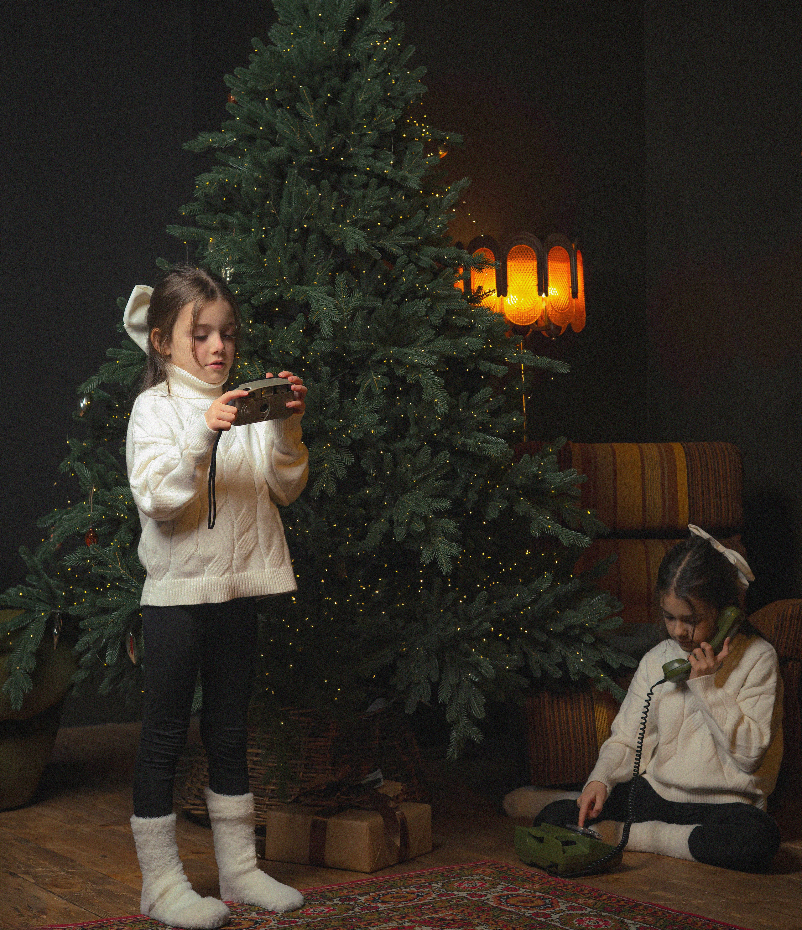 Семейная новогодняя фотосессия