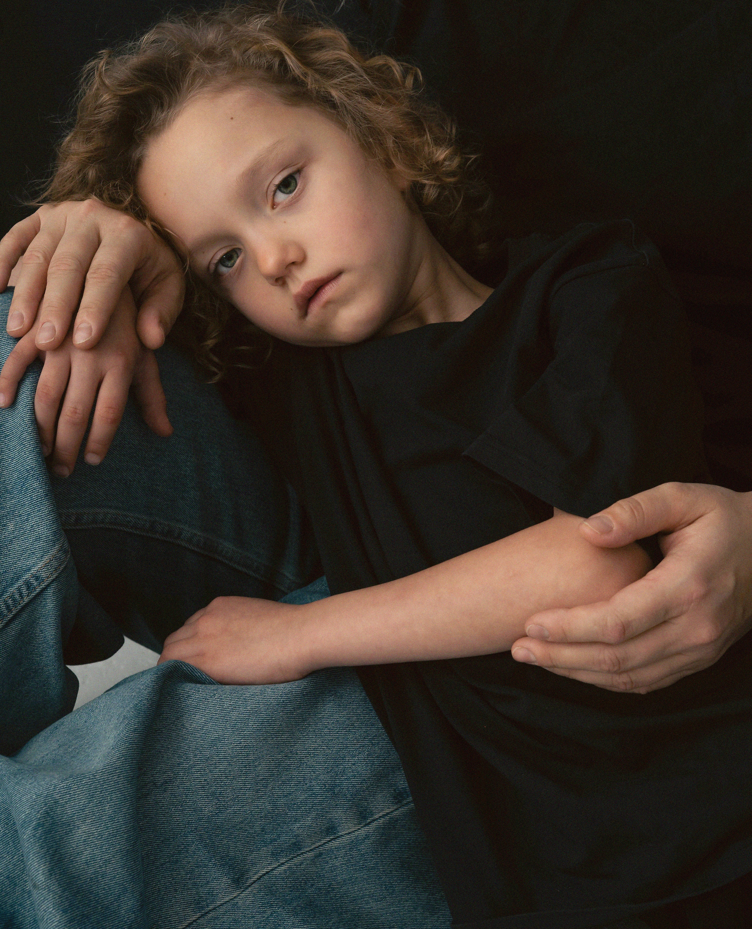 Детская портретная  фотосессия в студии Новосибирск Краснообск