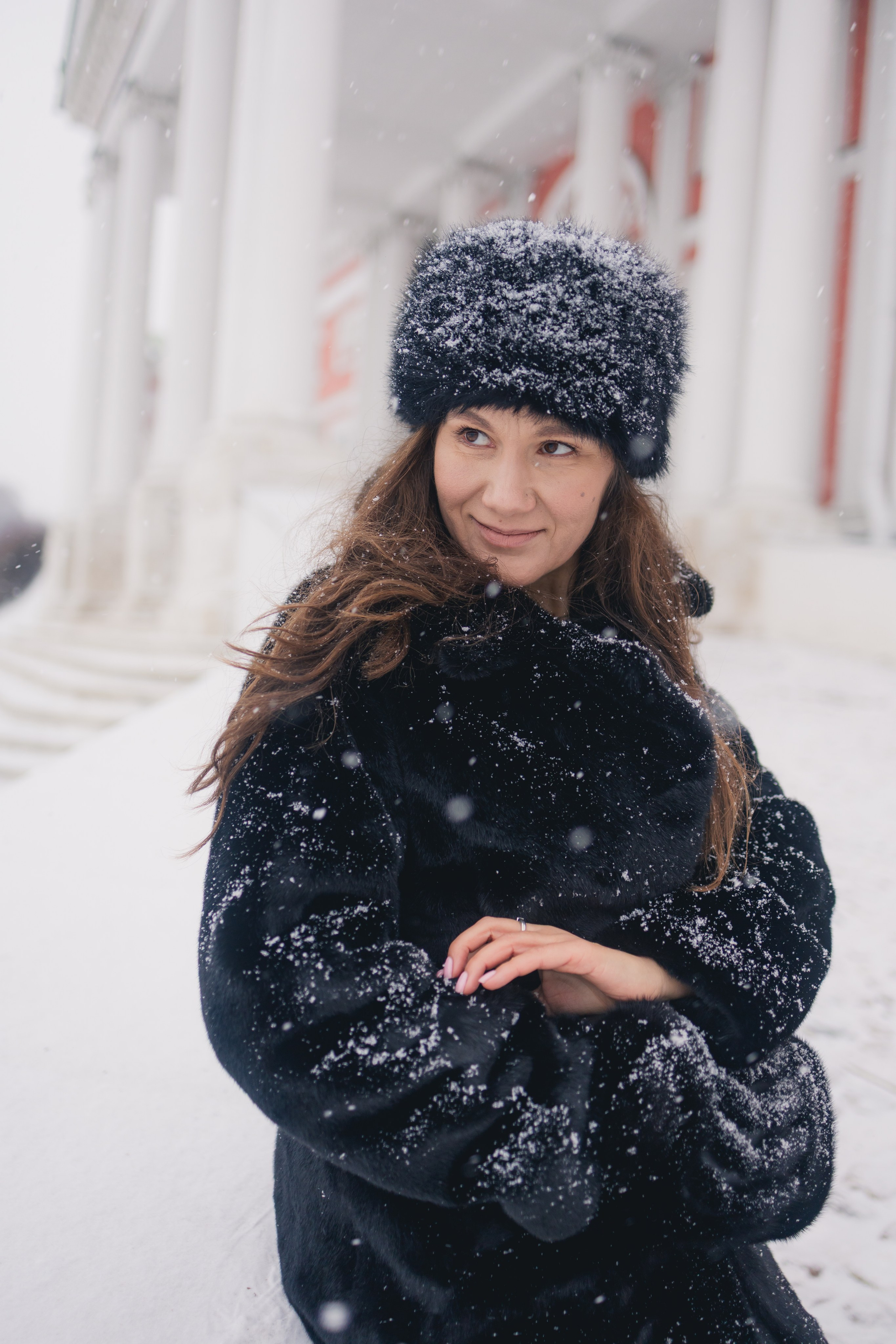 Прогулочная фотосессия с Татьяной в усадьбе Кусково