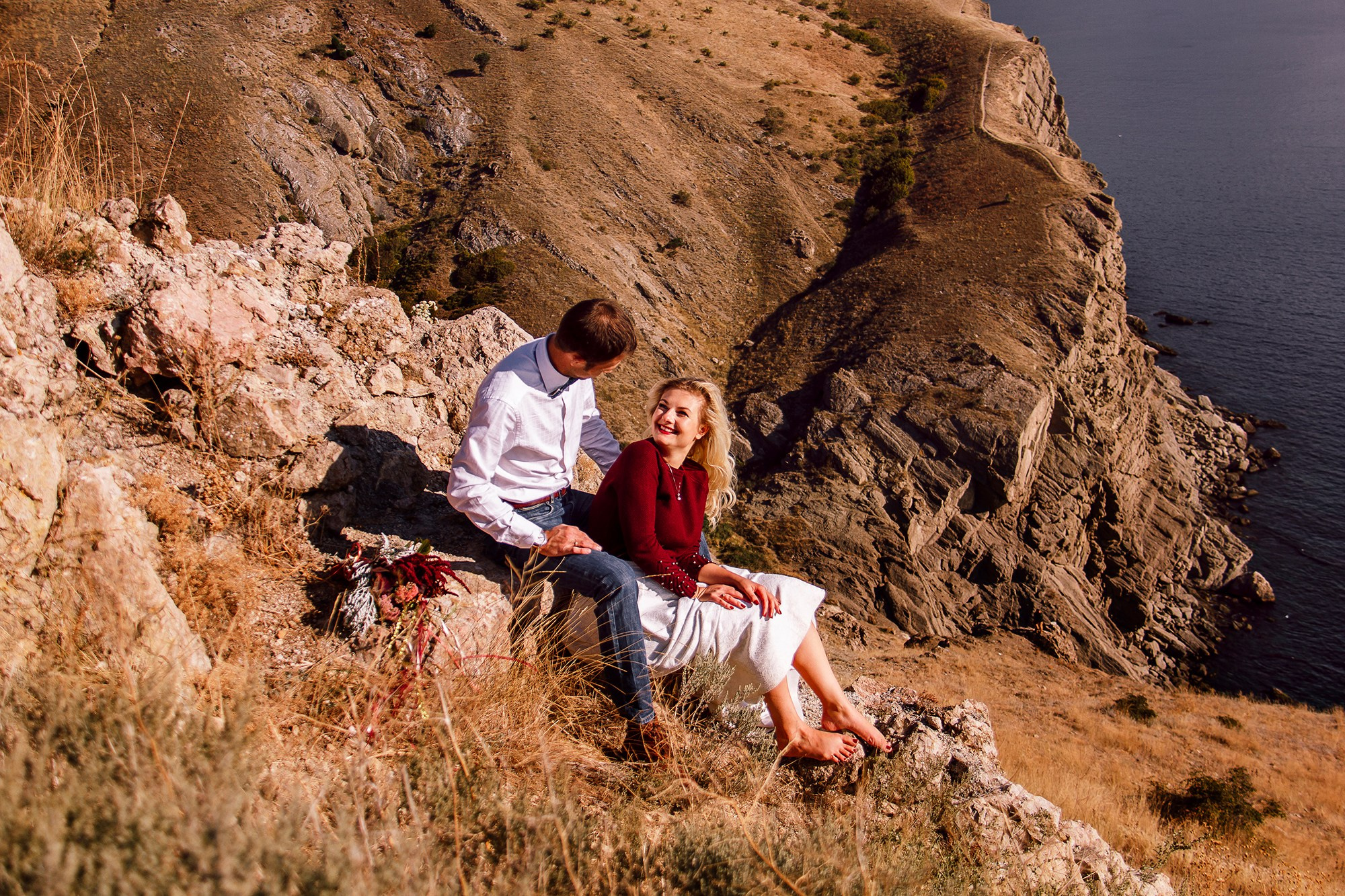 Love Story Анна и Владимир. Балаклава. Свадебный и семейный фотограф в Евпатории Зайцева Надежда