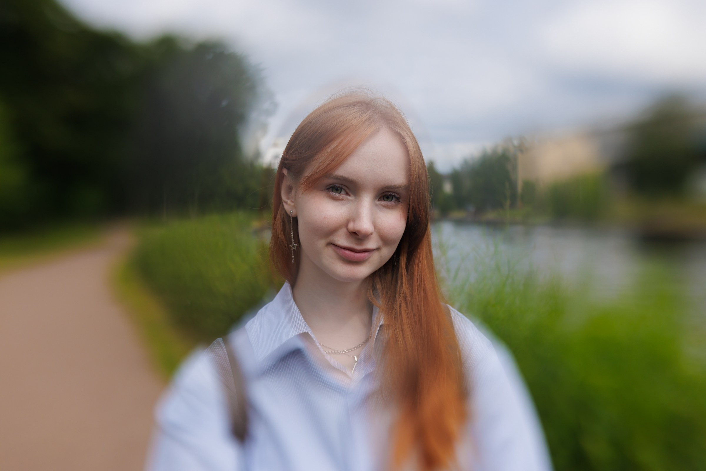 Маша Исаева. Петровский парк. Портретный фотограф в Санкт-Петербурге Александр Быстрицкий