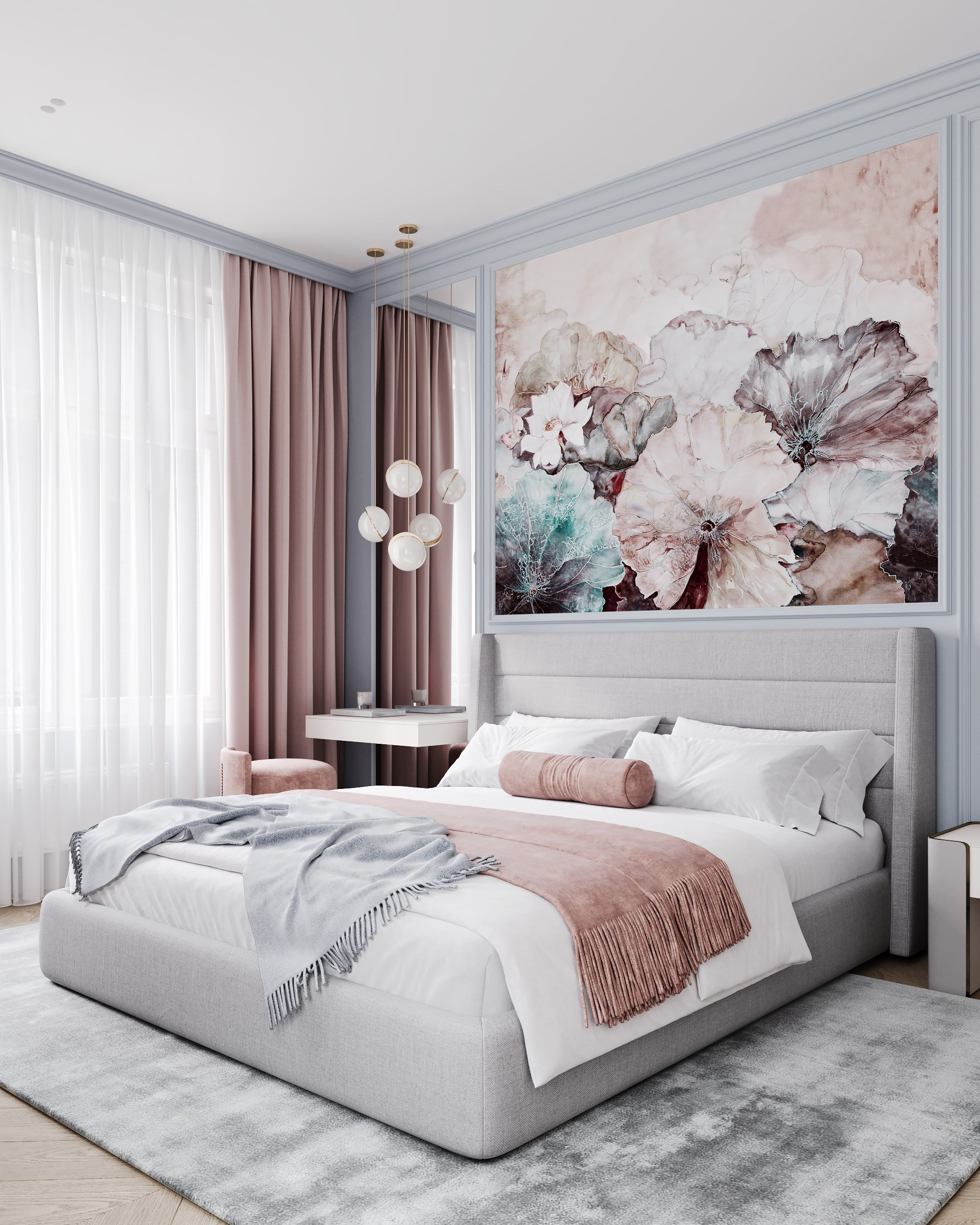 Проект 9 ЖК Западный порт 80 м². Artstudio17 Дизайн-студия Ирины Чабан в Москве