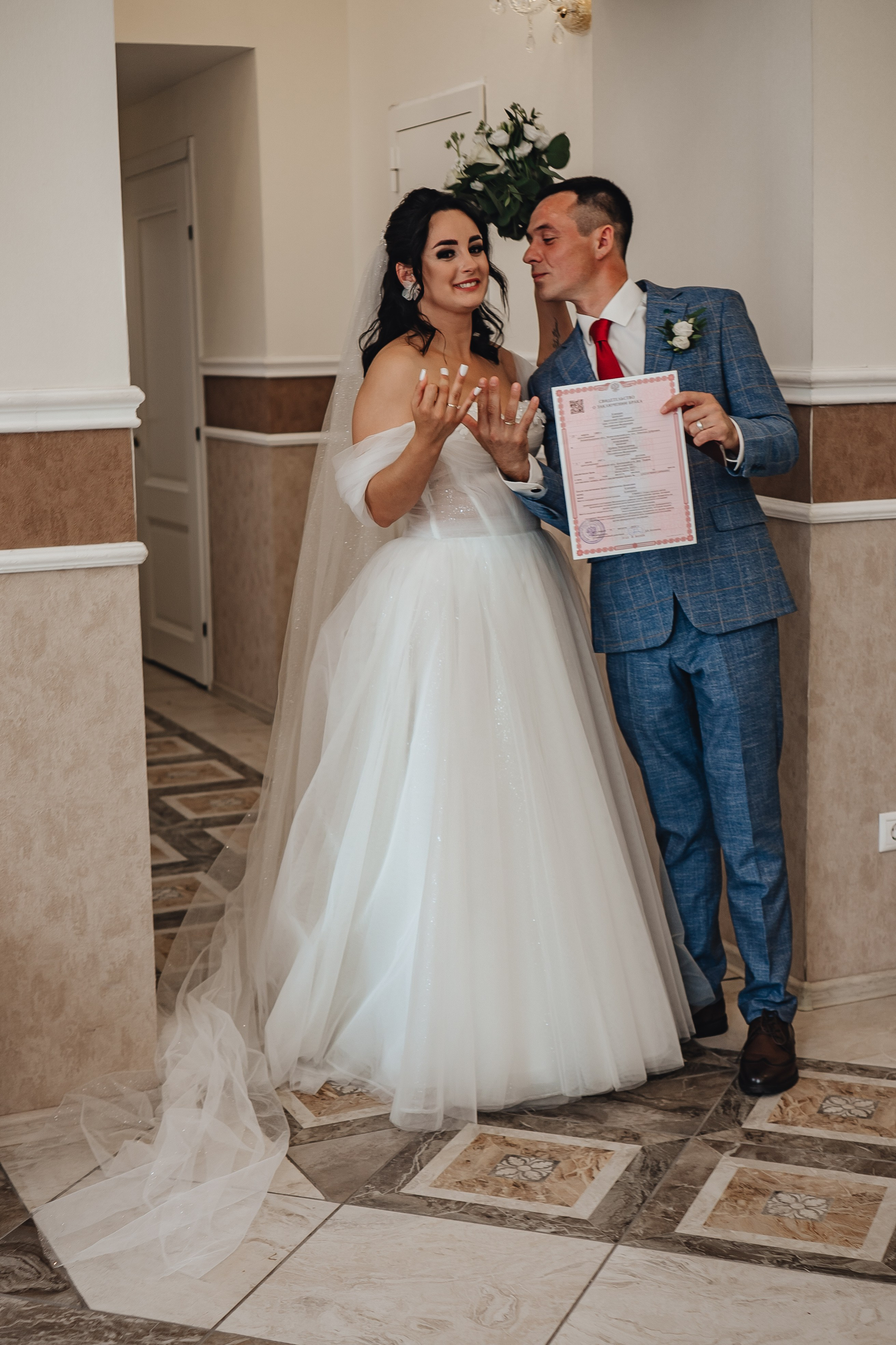 СВАДЕБНАЯ СЬЕМКА В ЗАГСЕ НА МОСКОВСКОМ ПРОСПЕКТЕ. Профессиональный фотограф, Санкт-Петербург — Виктория Богомолова