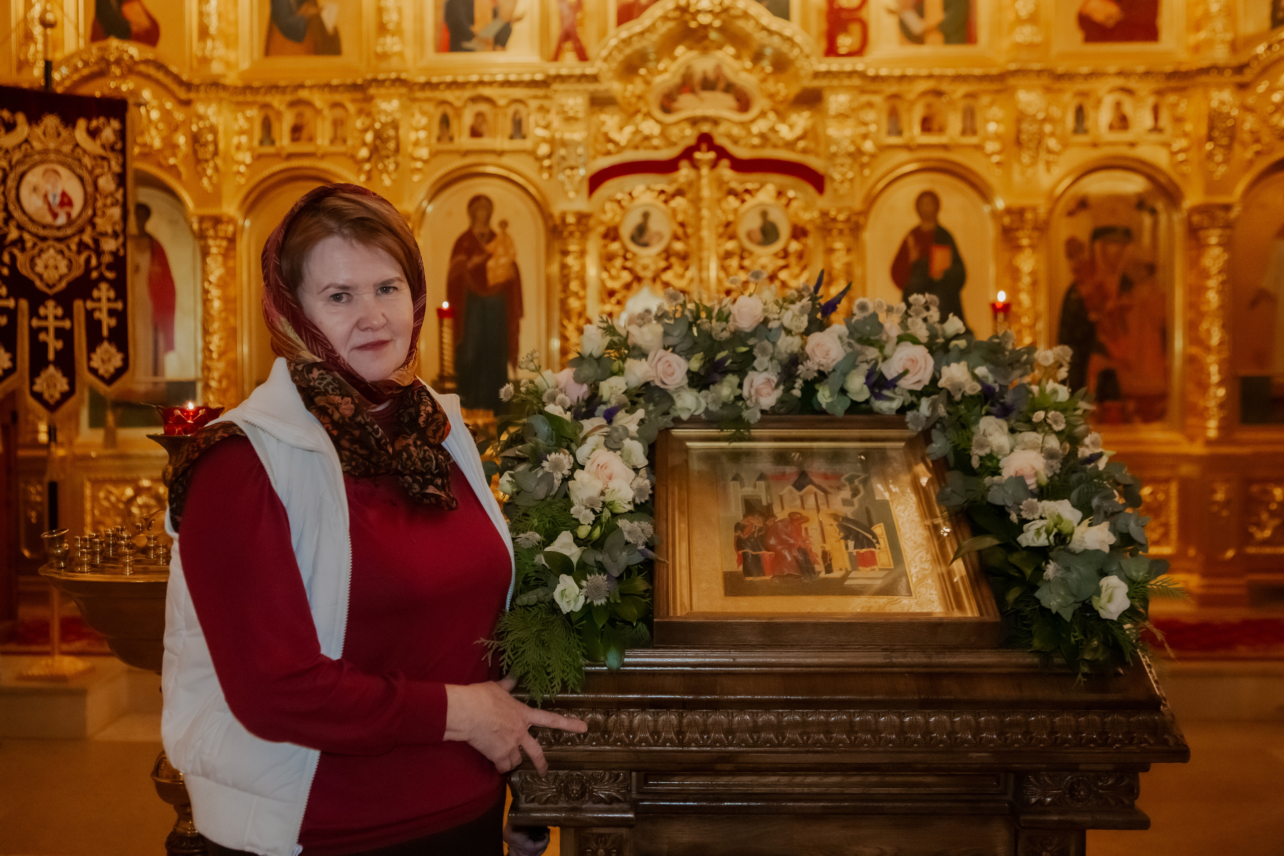 МАСТЕР КЛАСС ПО ХРАМОВОЙ ФЛОРИСТИКЕ. Фотограф на крестины