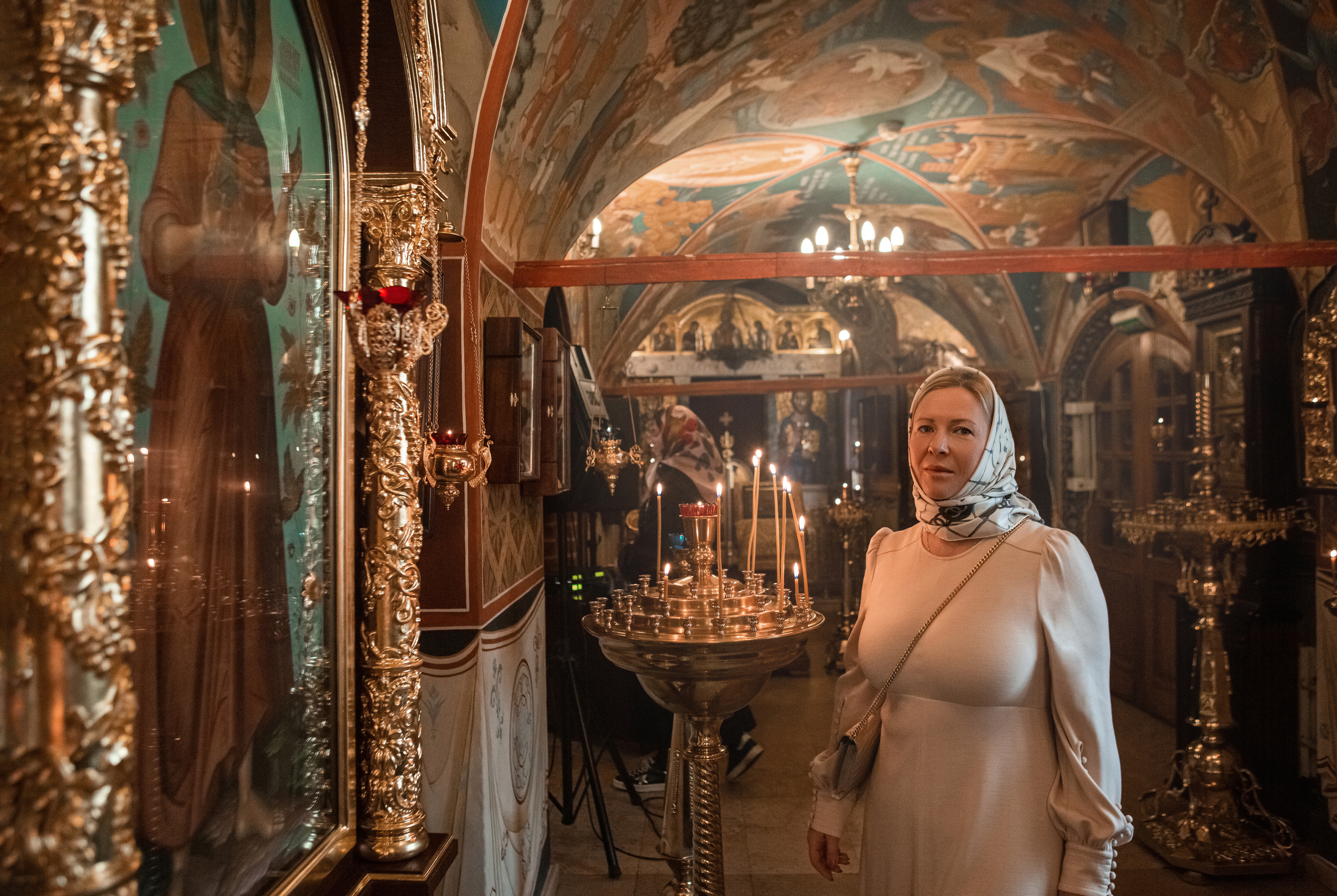 Храм Благовещения в Павловской Слободе. Фотограф на крестины