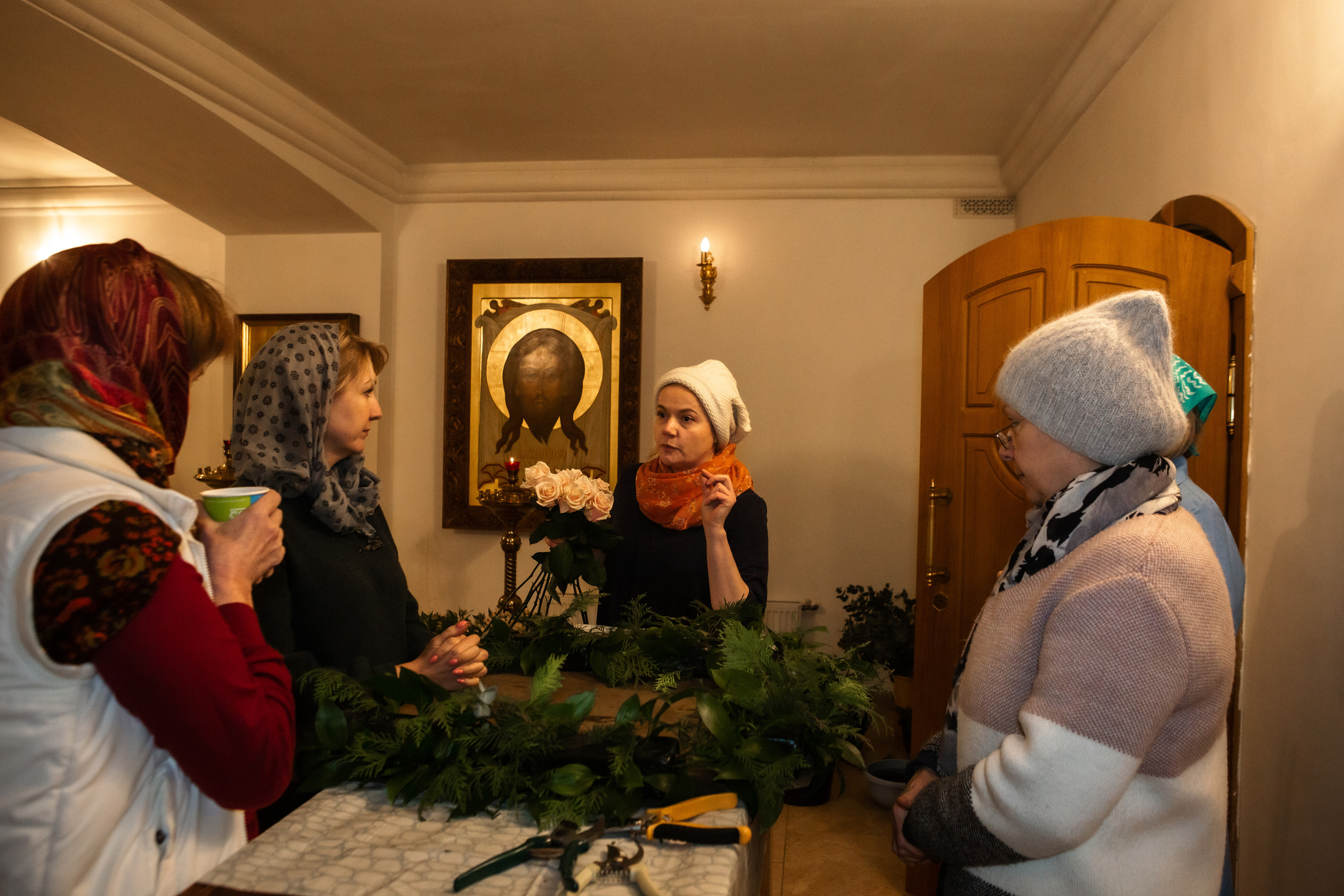 МАСТЕР КЛАСС ПО ХРАМОВОЙ ФЛОРИСТИКЕ. Фотограф на крестины
