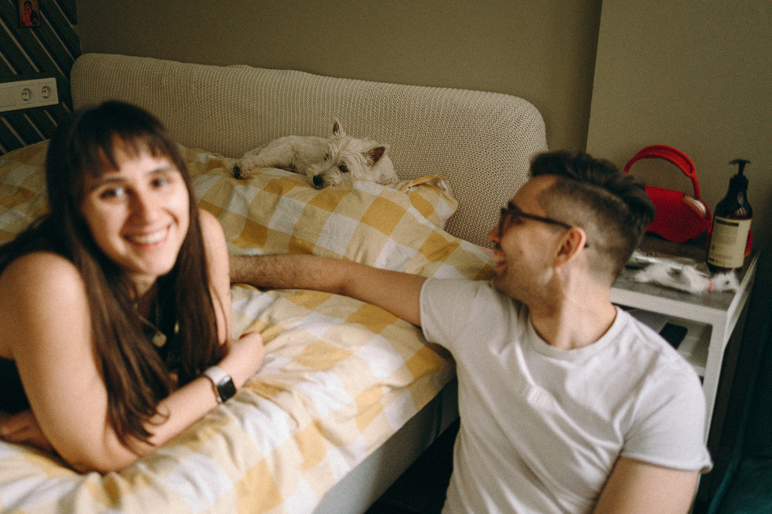 Снежуля, Мари и Саша. Фотограф анималист Анастасия Пикей