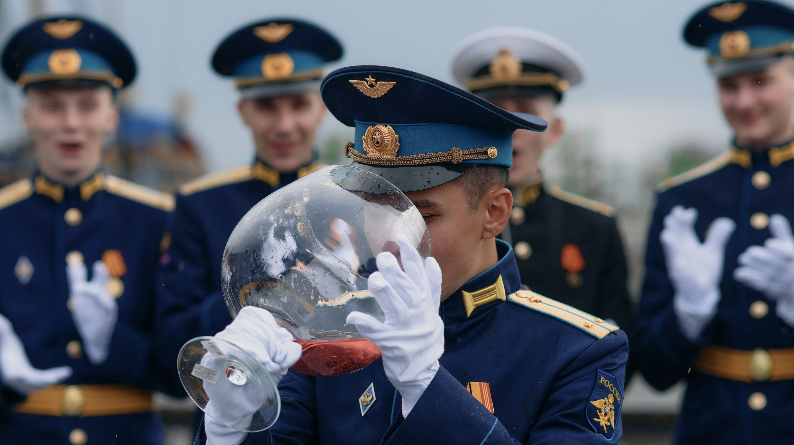 Выпуск Военно Воздушной Академии. Свадебный и репортажный фотограф Дмитрий Кононенко