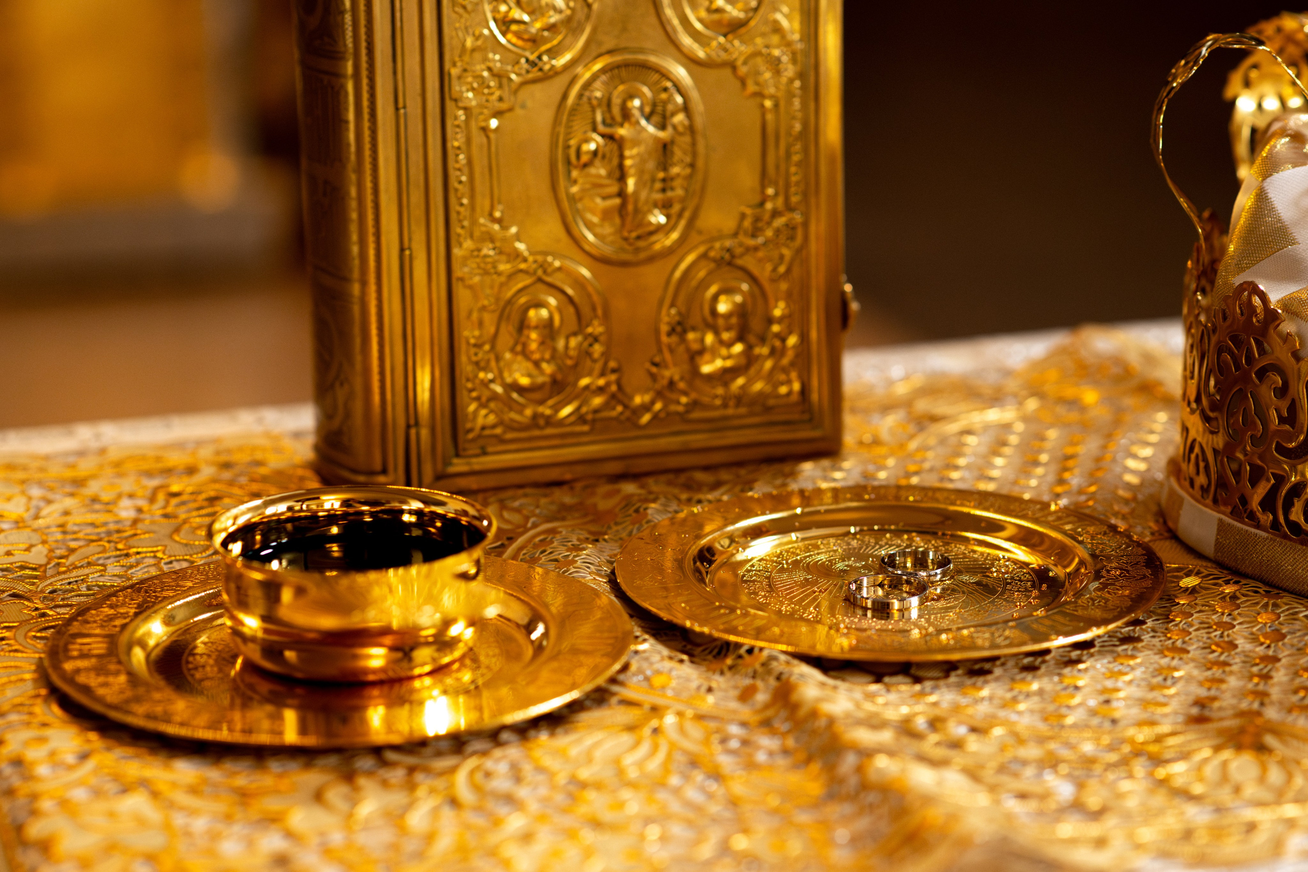 Съёмки венчания