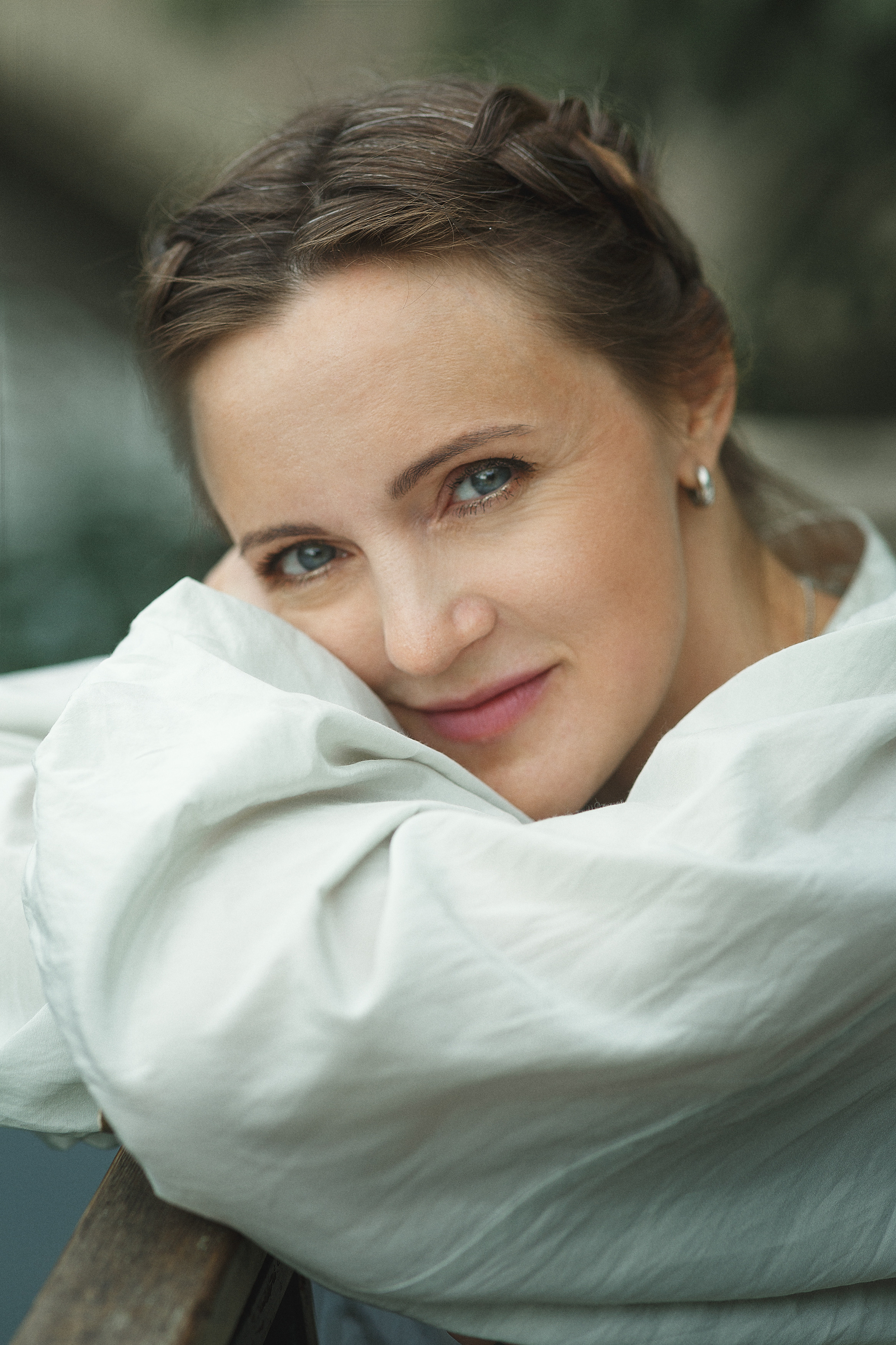 Женский портрет на улице. Фотохудожник в Москве Оксана Ведмеденко