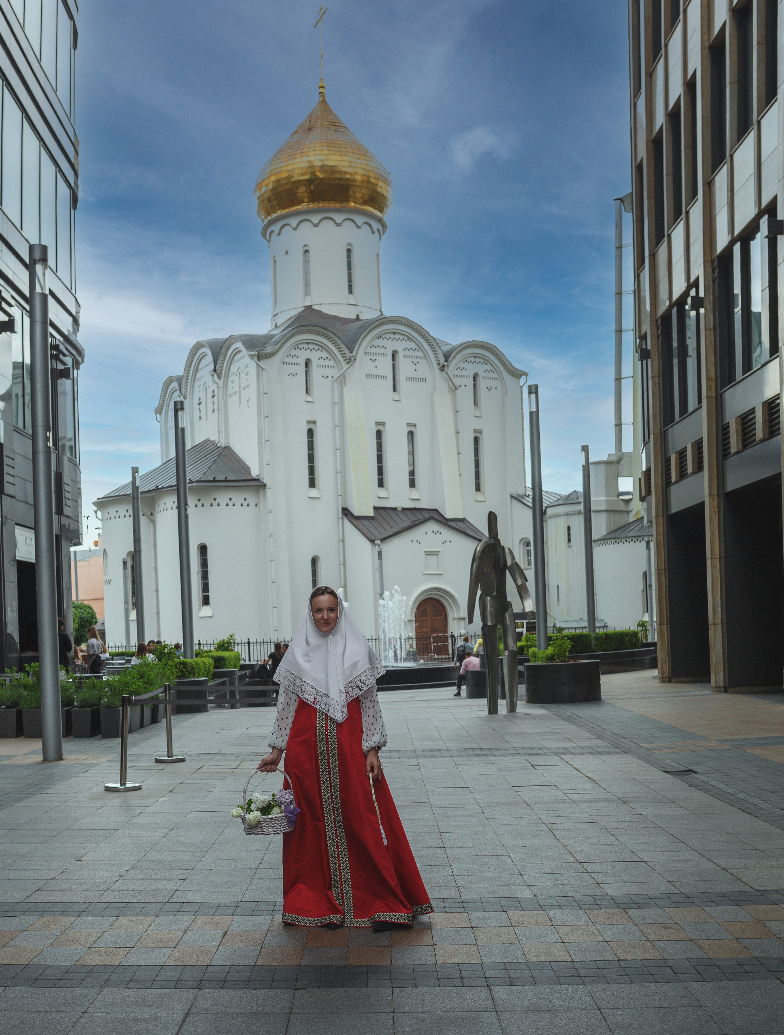 Женский портрет на улице. Фотохудожник в Москве Оксана Ведмеденко