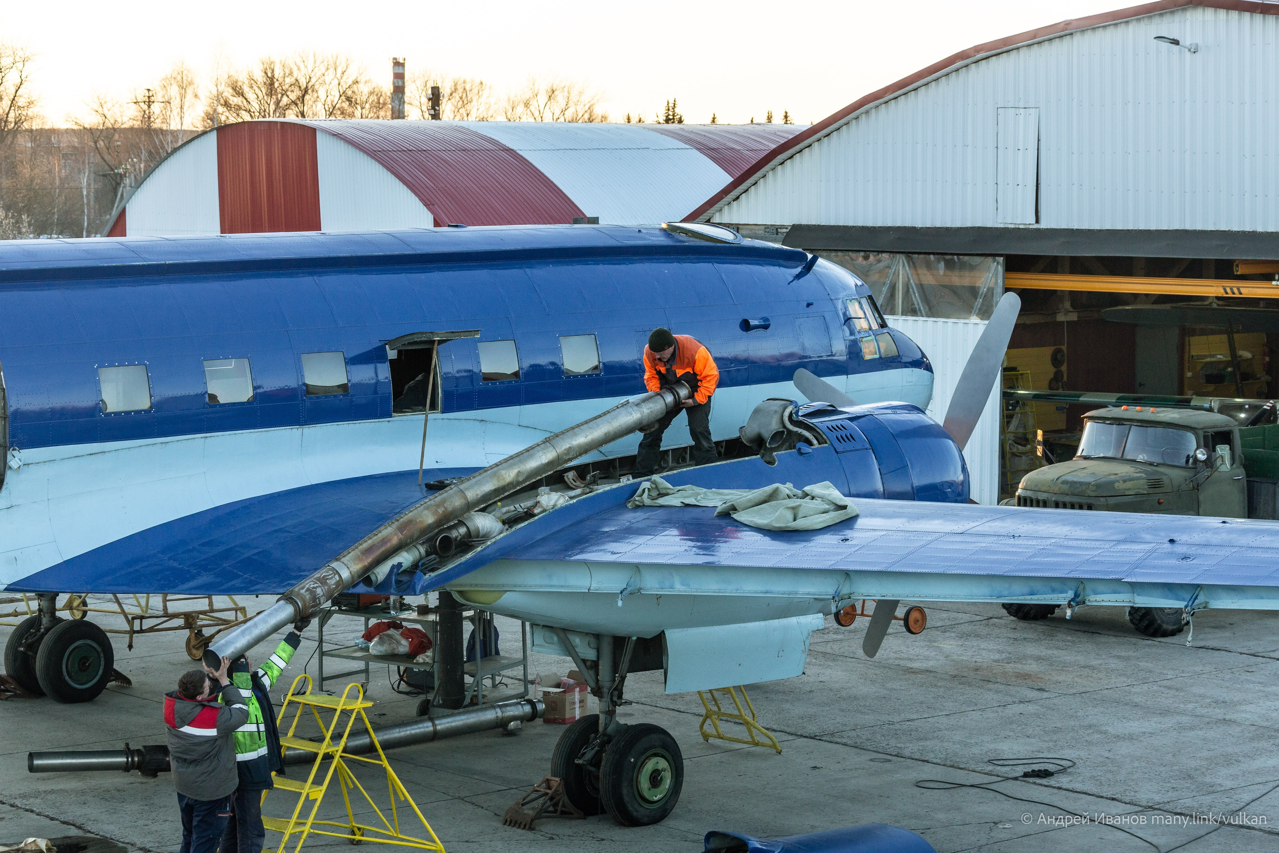 Ил-14Т «Голубая Мечта» (2026 г.). Фотоальбом показывающий увлекательный мир авиации и мир медведей Андрея Иванова