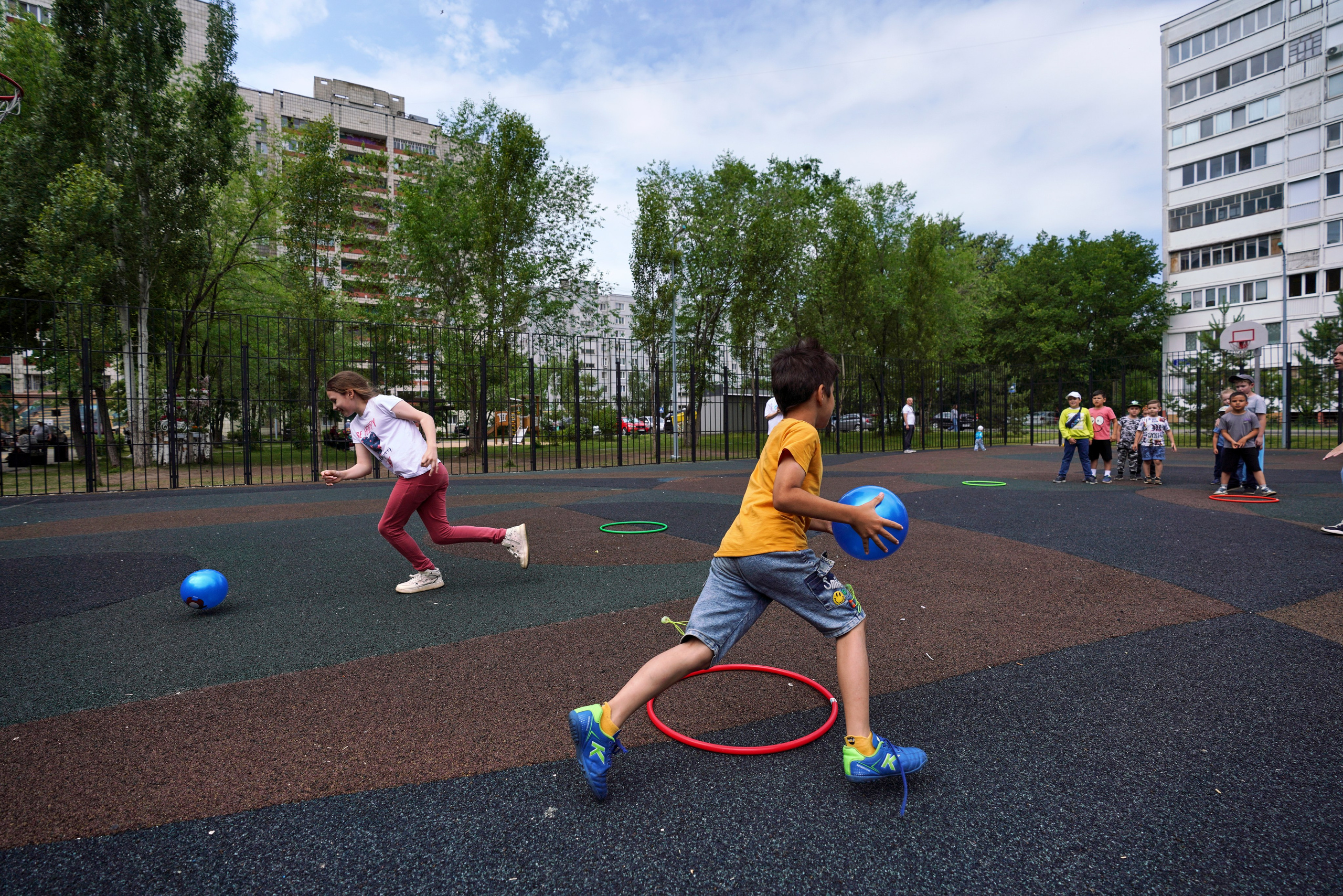 «Наш двор» ул. М.Чуйкова 25 Казань, 2025. Фотограф Казань