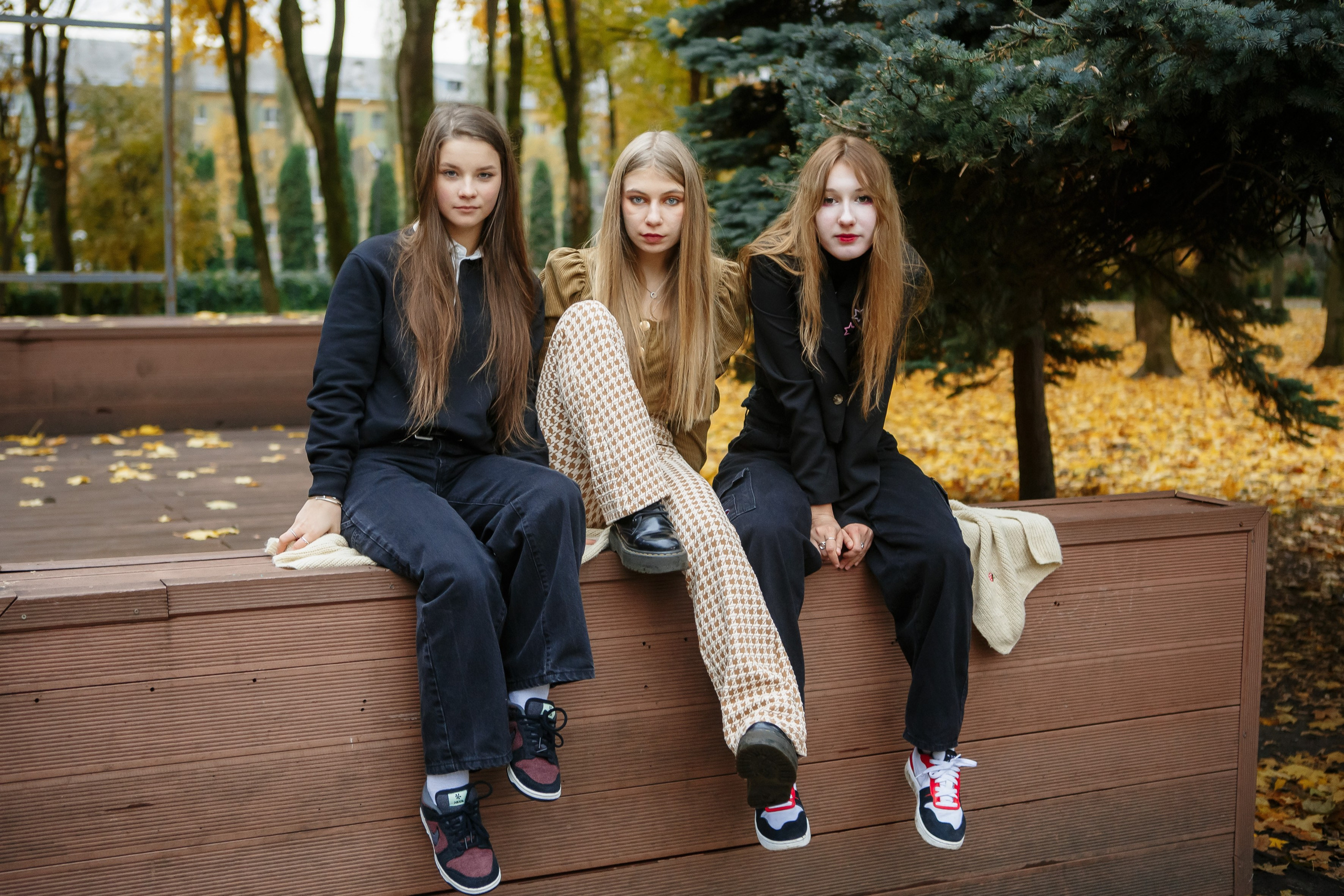 Осень Гимназия 12 11 В 2023 г. Свадебный и портретный Фотограф в Липецке Дмитрий Котюков