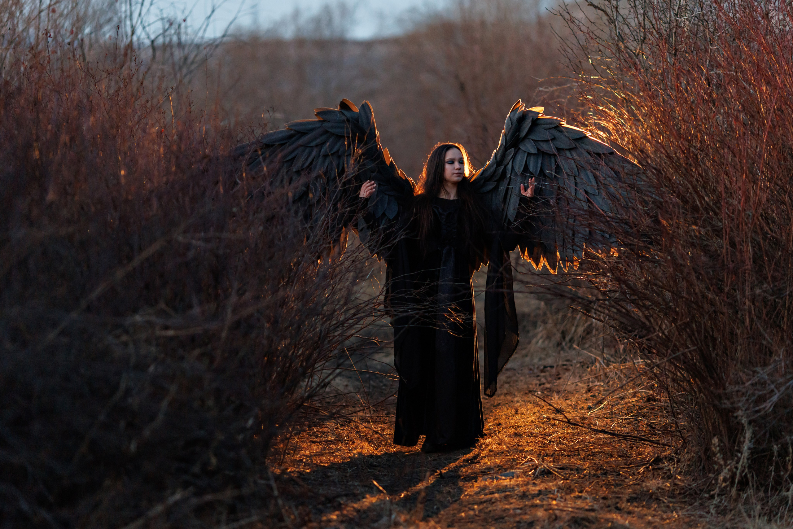 Крылья «Ангела». Организую и проведу любые фотосессии в солнечной Бурятии, в Улан-Удэ!