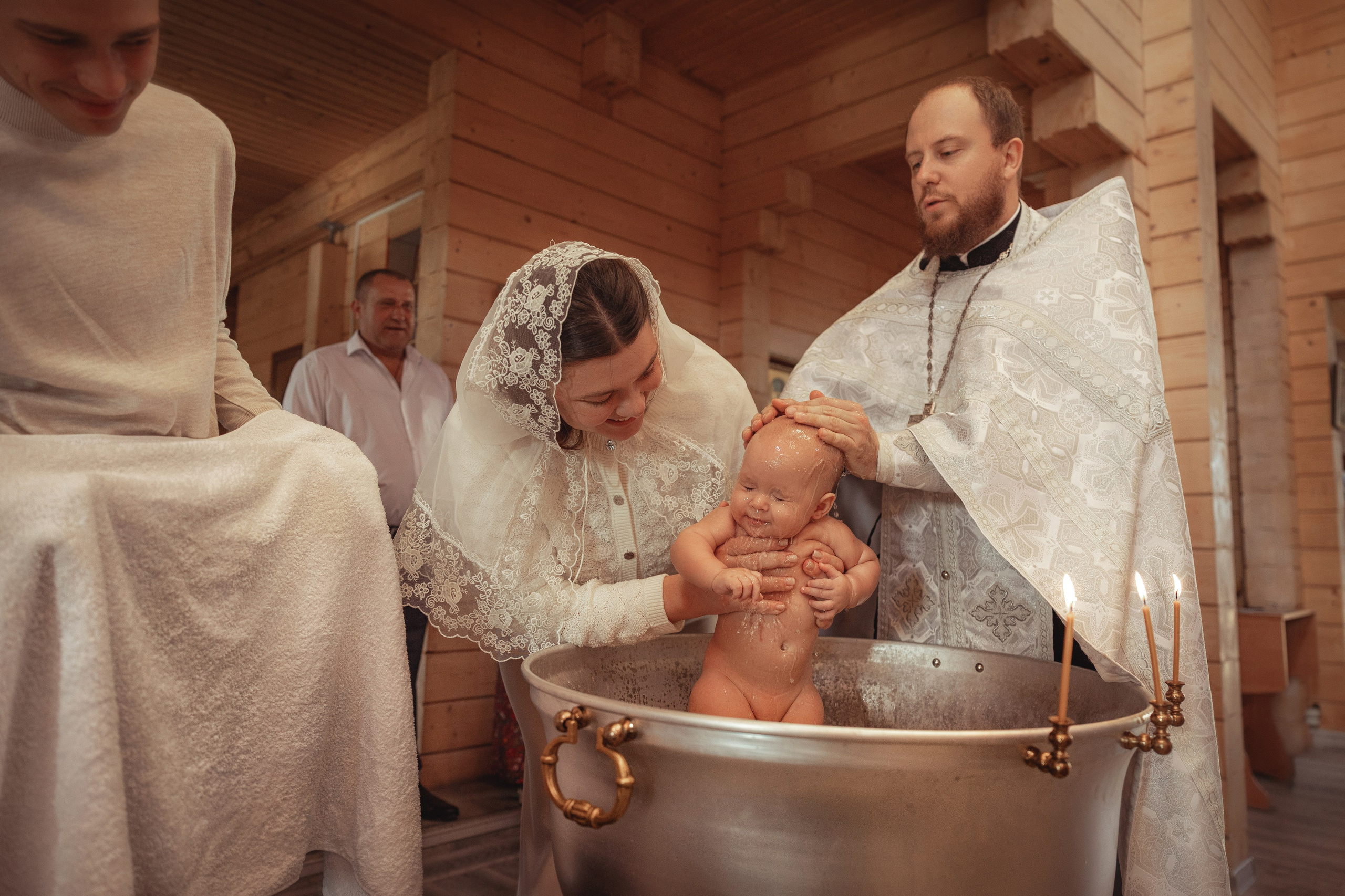 Таинство Крещения Ланы. Храм Покрова Пресвятой Богородицы. х Галицын. Фотограф на Крещение и Венчание Краснодарский край — Гранкина Юлия