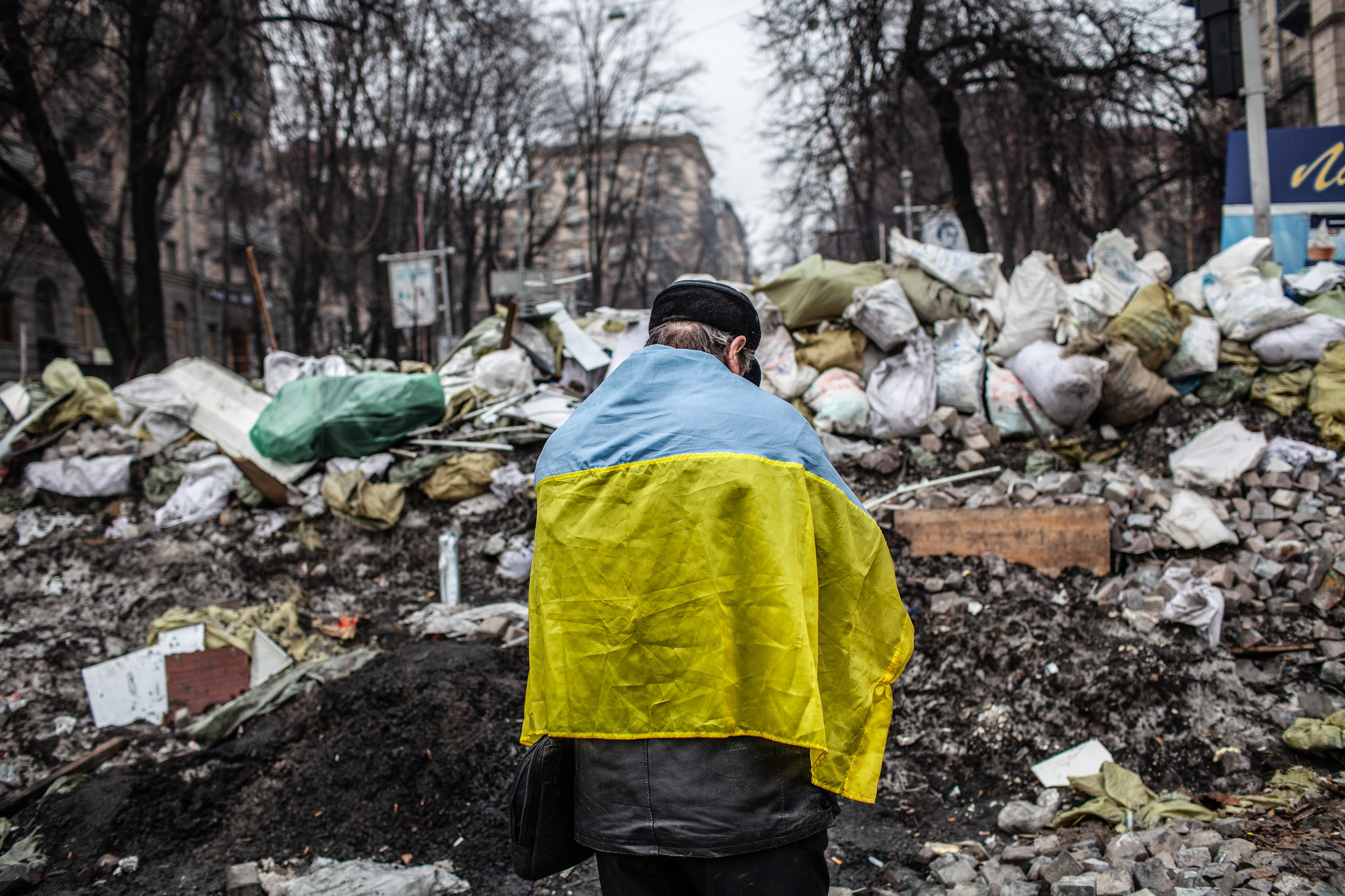 Киев после революции. Фотограф Роман Демьяненко